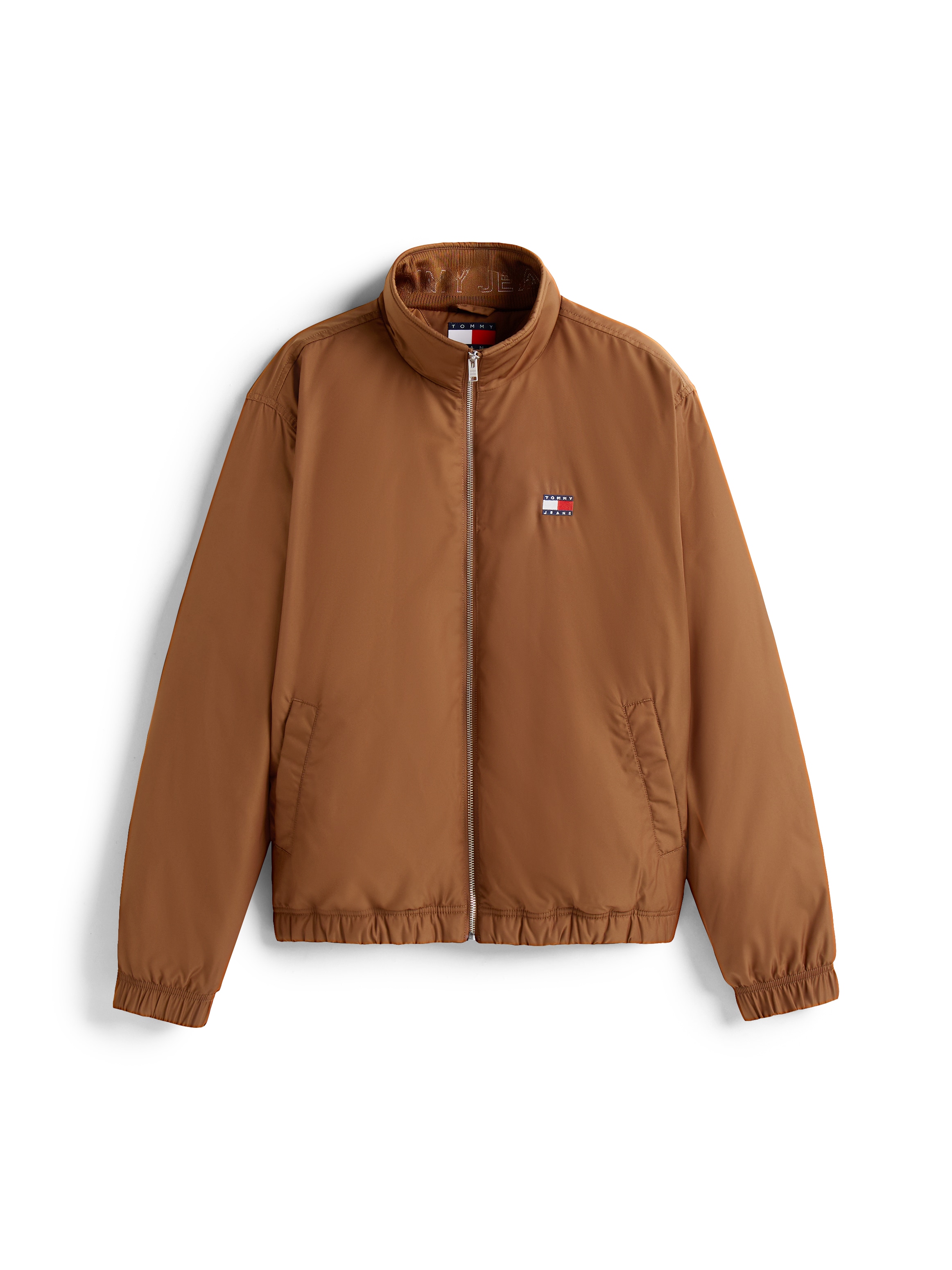Tommy Jeans Blouson »TJM ESSENTIAL PADDED JACKET EXT«, Freizeitjacke, Übergangsjacke glänzend, Stretchbündchen, Stehkragen