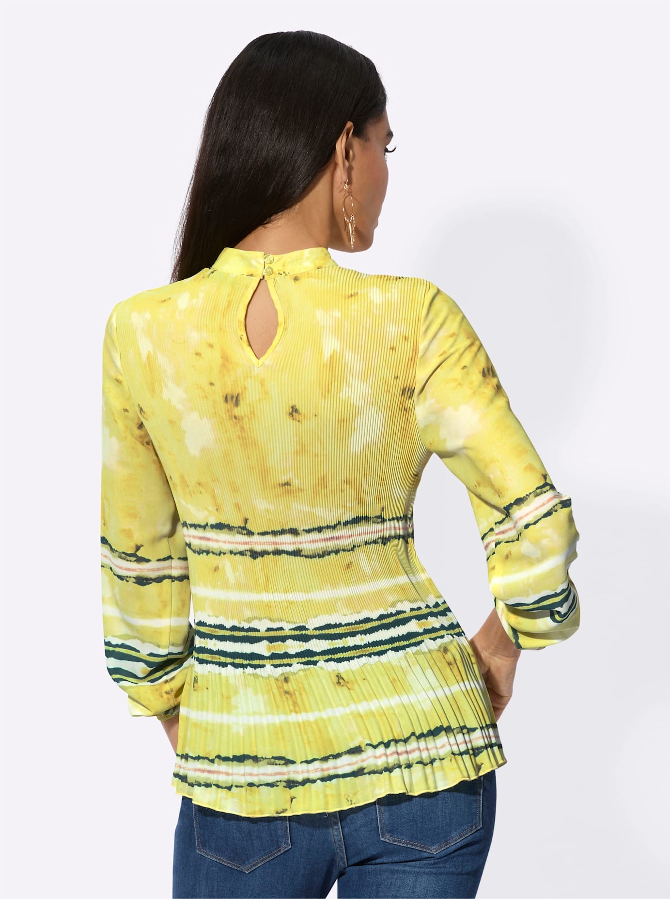 creation L Plisseebluse