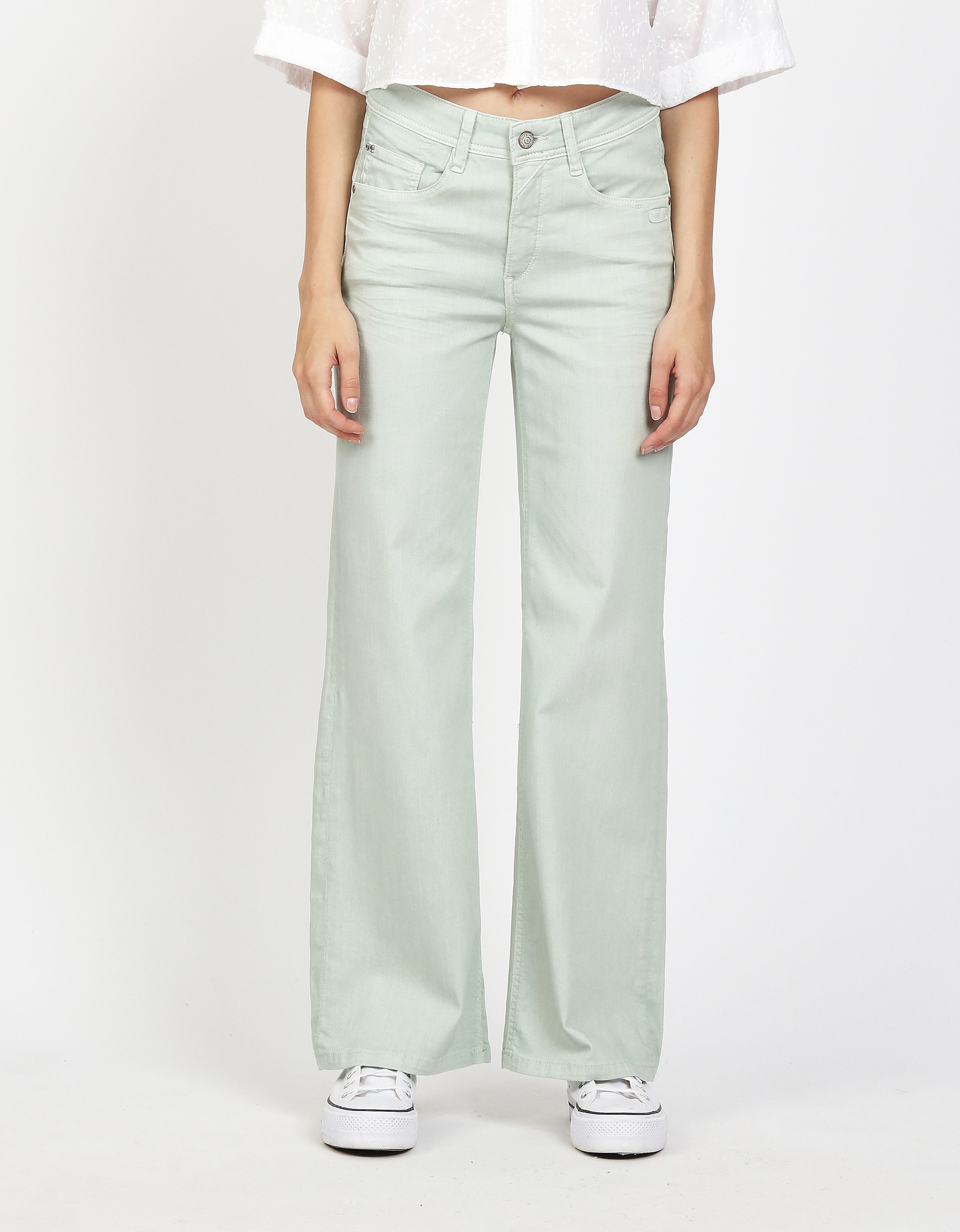 GANG Weite Jeans "94AMELIE WIDE" mit geradem Beinverlauf, weicher Denim günstig online kaufen