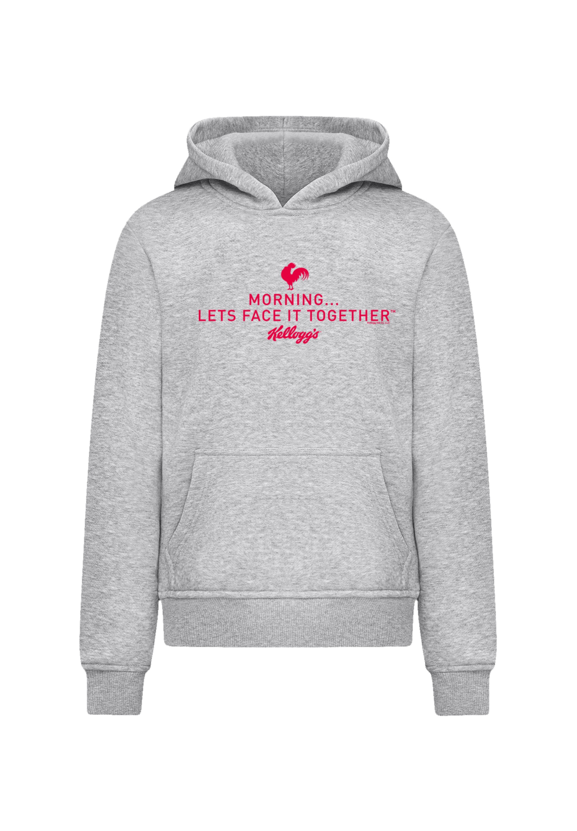 F4NT4STIC Kapuzenpullover »Kellogg's Breakfast Cereals Morning Lets Face It«, Premium Qualität