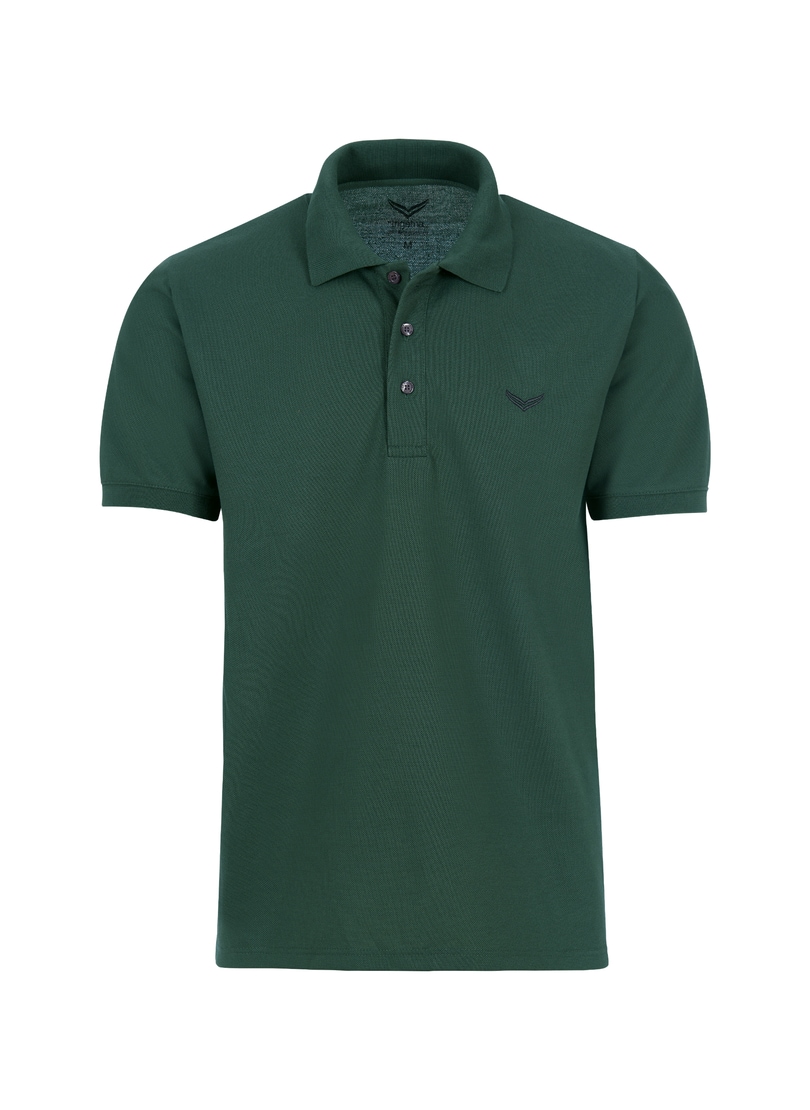 Trigema Poloshirt in Piqué-Qualität BAUR Kragen | Knopfleiste mit