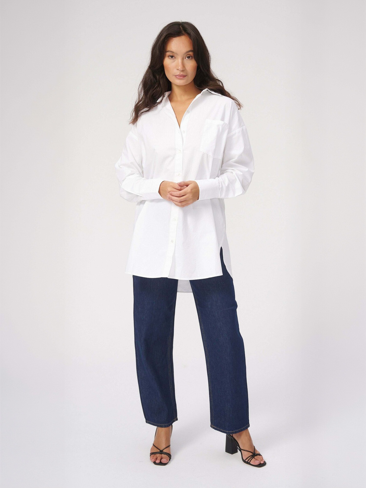 TeeShoppen Hemdbluse »TEESHOPPEN Shirt Oversized«