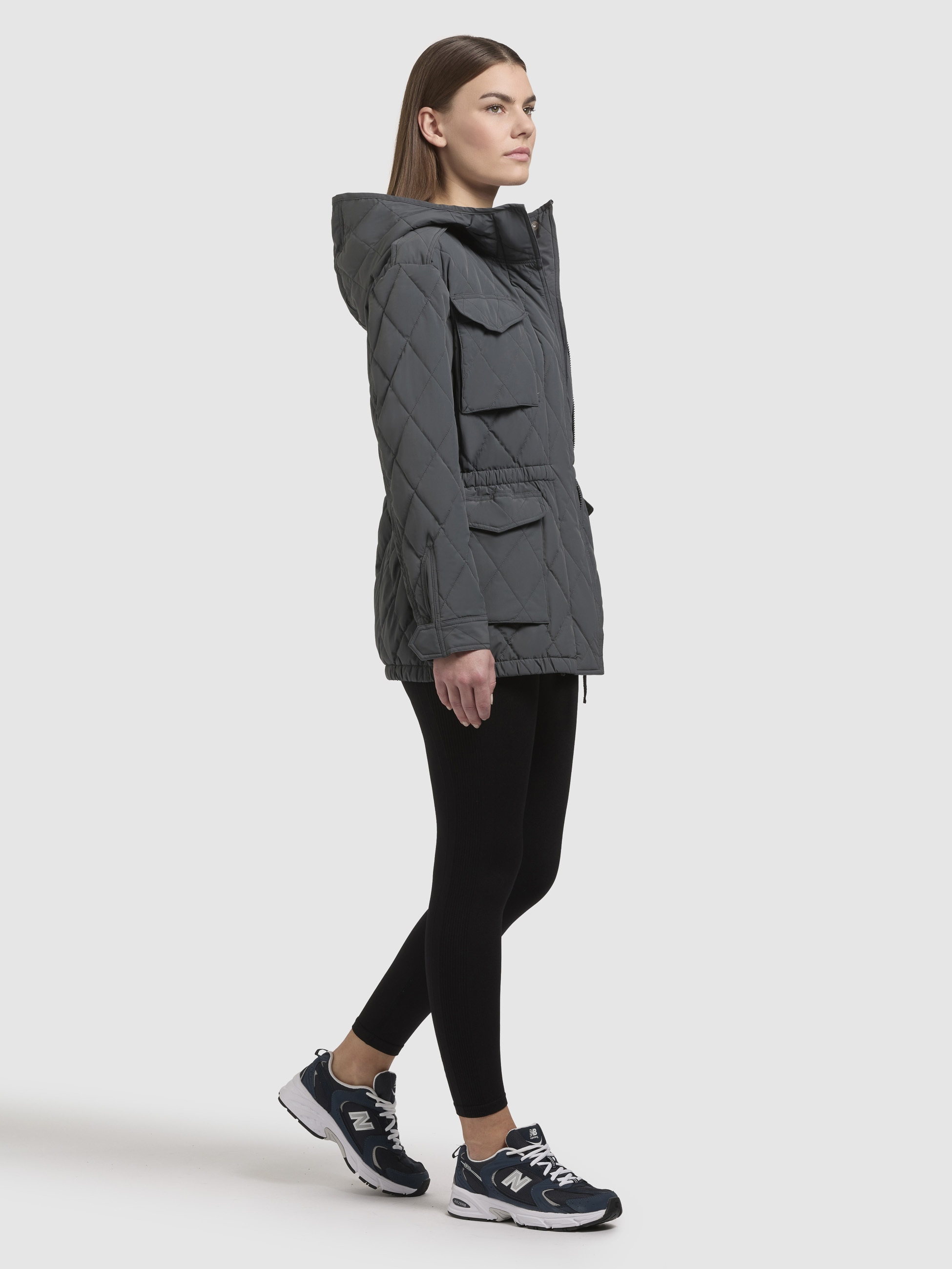 khujo Steppjacke »ALIMINA«, mit Kapuze