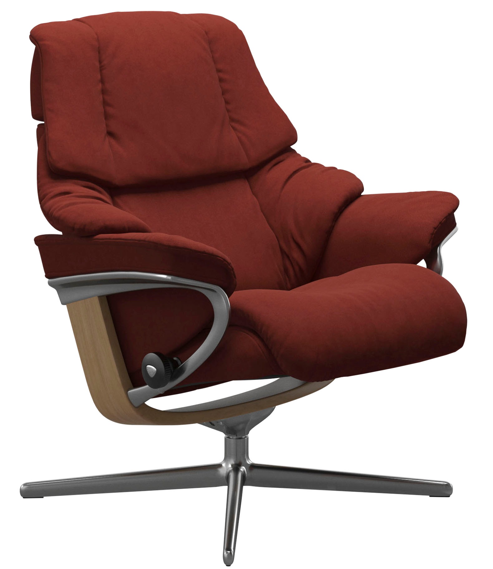 Stressless® Relaxsessel »Reno«, mit Cross Base, Größe S, M & L, Holzakzent Eiche