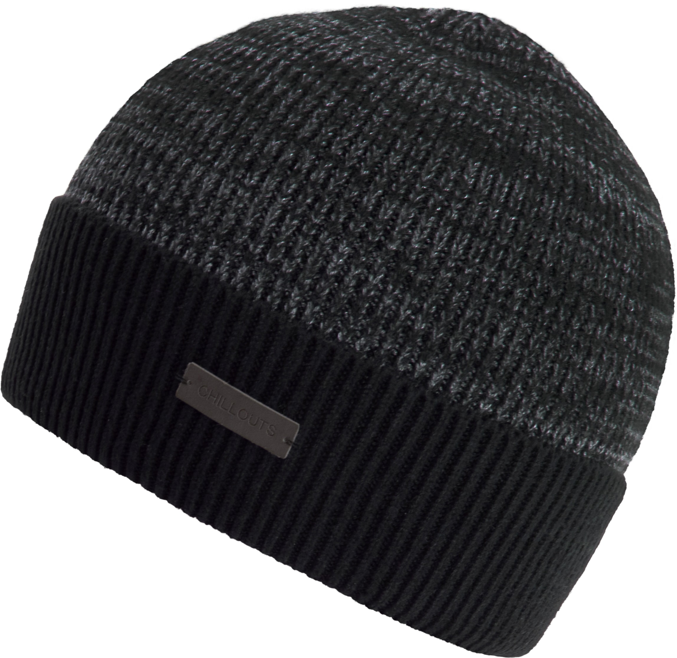 chillouts Strickmütze "Moritz Hat", Feiner Rippenstrick in melierter Optik günstig online kaufen