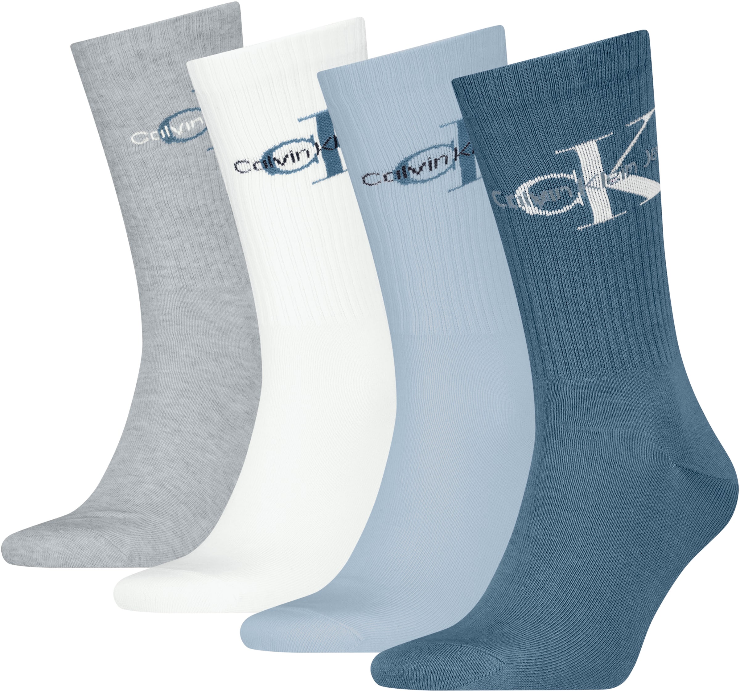 Calvin Klein Jeans Socken 4 Paar tlg. mit Logo günstig online kaufen