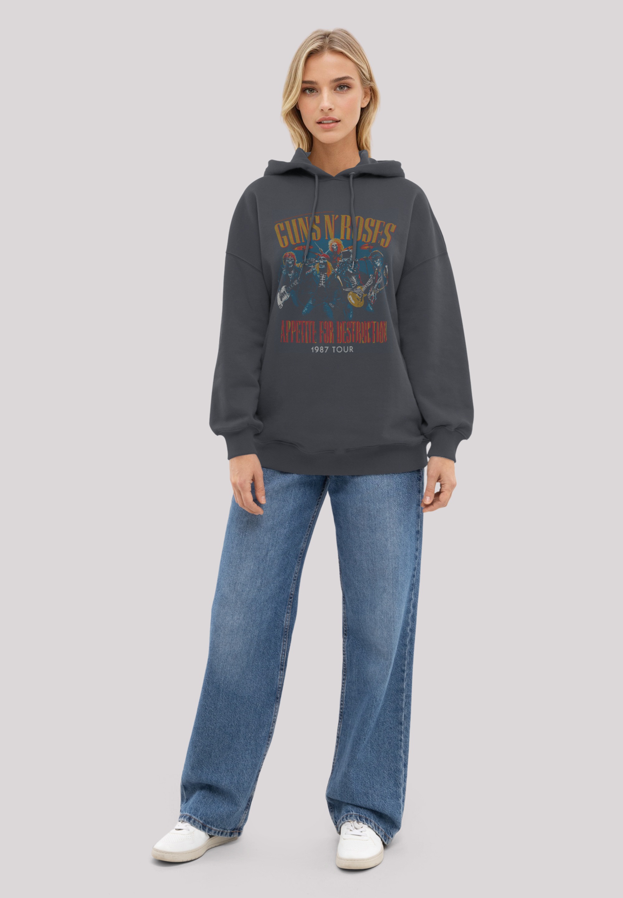 F4NT4STIC Kapuzenpullover »Guns N' Roses 1987 Tour Vintage Rock« Premium Qualität