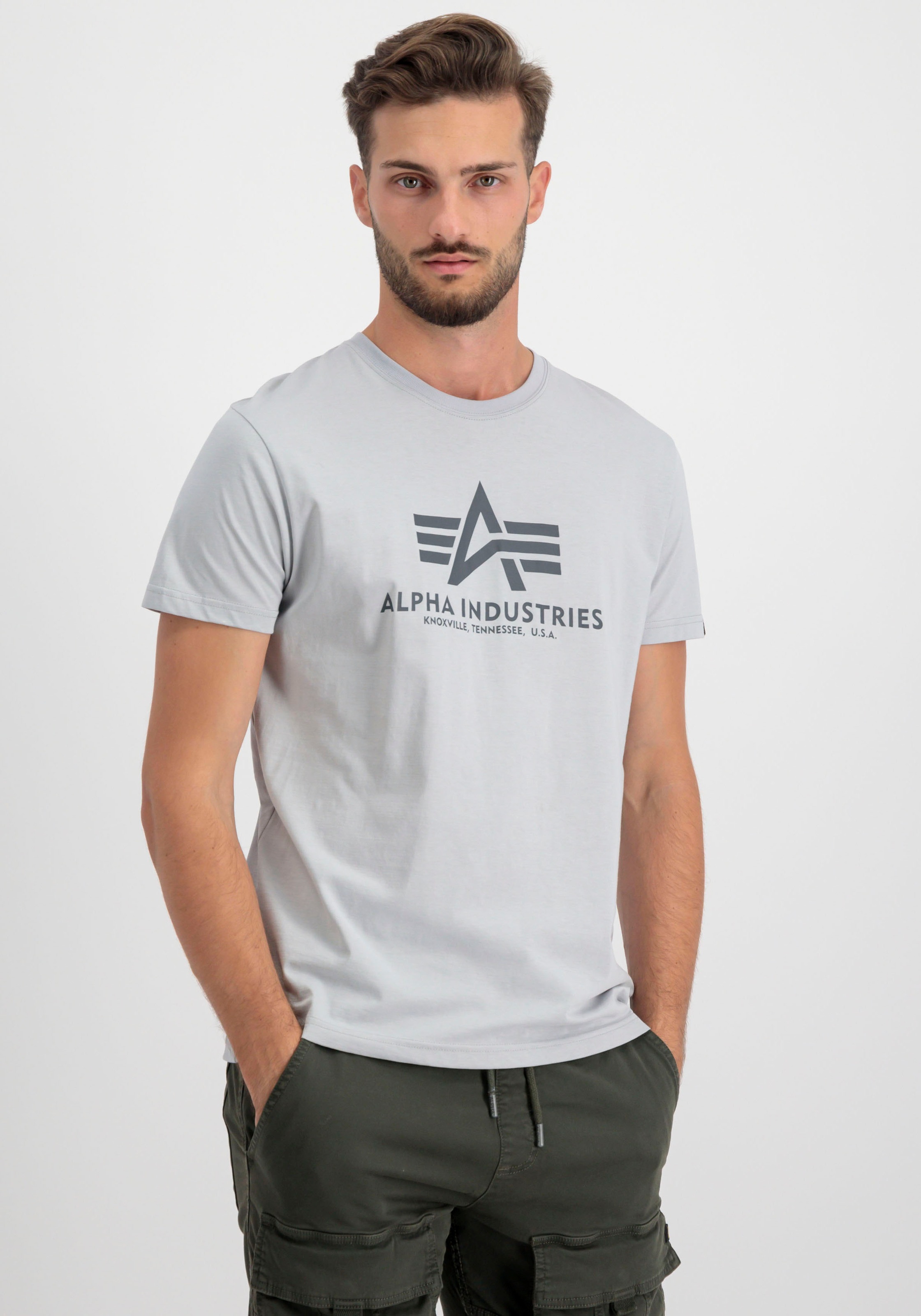Alpha Industries T-Shirt "Basic T-Shirt" Baumwolle, regular fit günstig online kaufen
