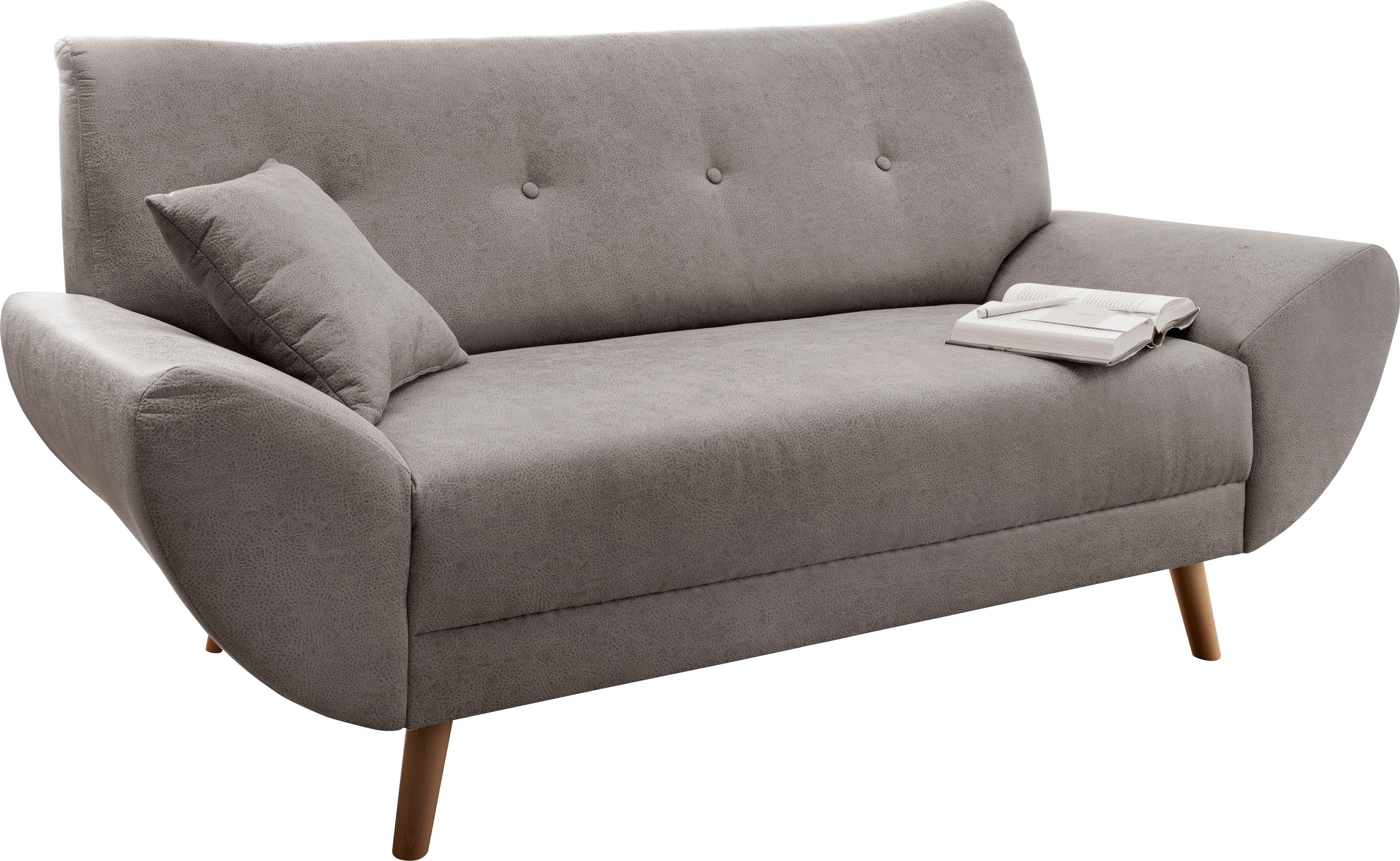 Home affaire 2-Sitzer "Basta, komfortable Wellenunterfederung, Breite 174cm"
