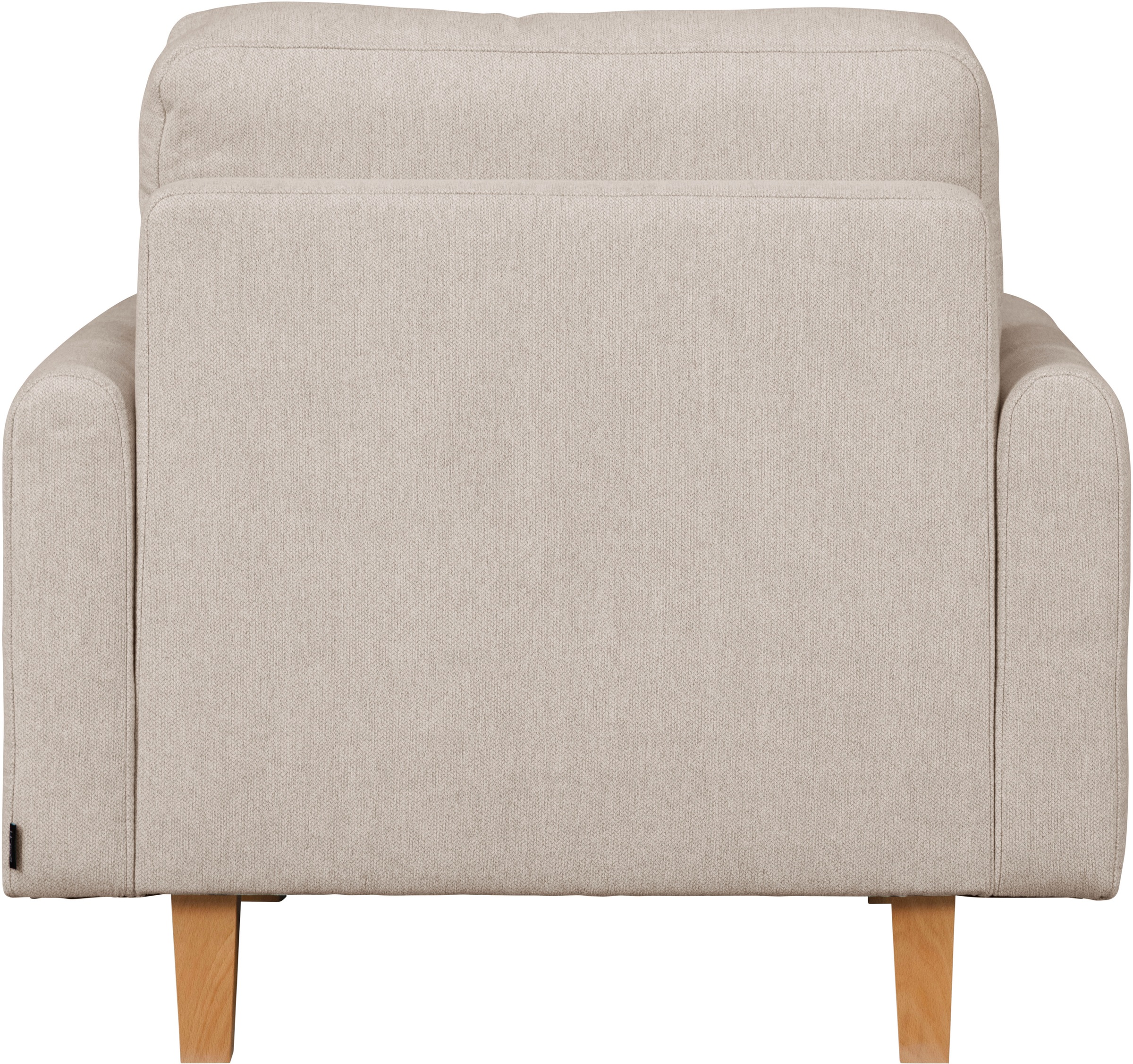 Home affaire Sessel »TRIPLO Relaxsessel mit Wellenunterfederung, Maße B/T/H: 95/100/89 cm«, Polstersessel mit Steppung im Rückenkissen, hohe Qualität