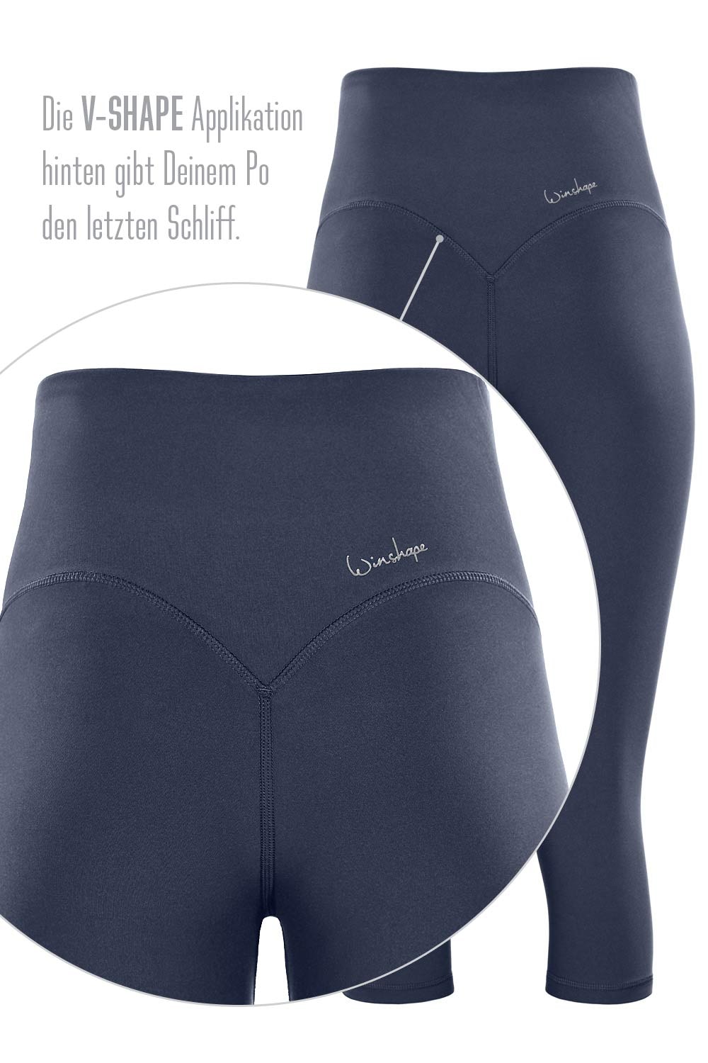 Comfort Leggings und V-Shape | Core-Bund Winshape für kaufen BAUR »3/4 mit Applikation Functional HWL217C«,