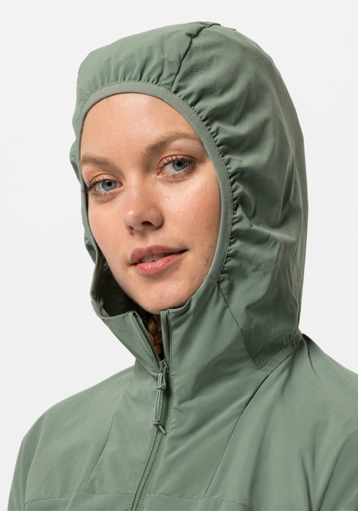 Jack Wolfskin Softshelljacke »PRELIGHT OVERHEAD W«, mit Kapuze