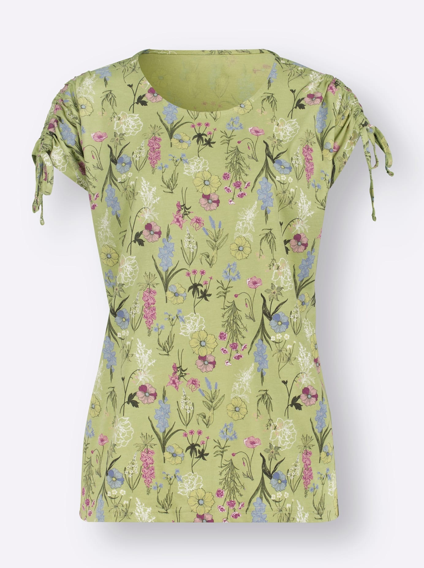 Classic Basics Women Short Sleeve Shirt Green Size 42 3