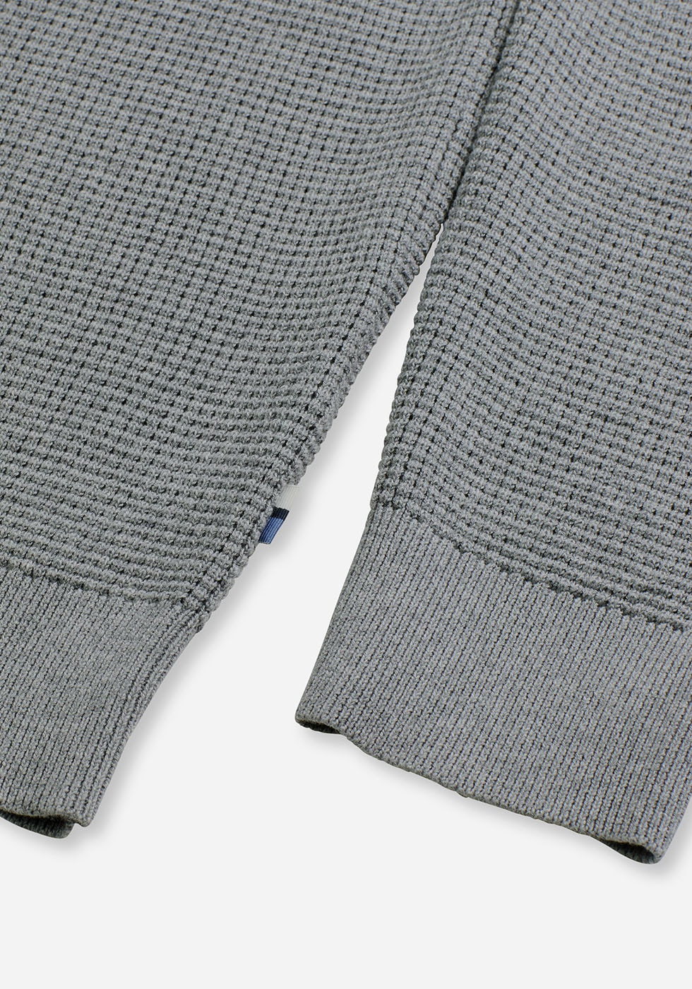 OLYMP Polokragenpullover »Waffle Structure Pullover«, strukturiert, unifarben, regular fit, Strick