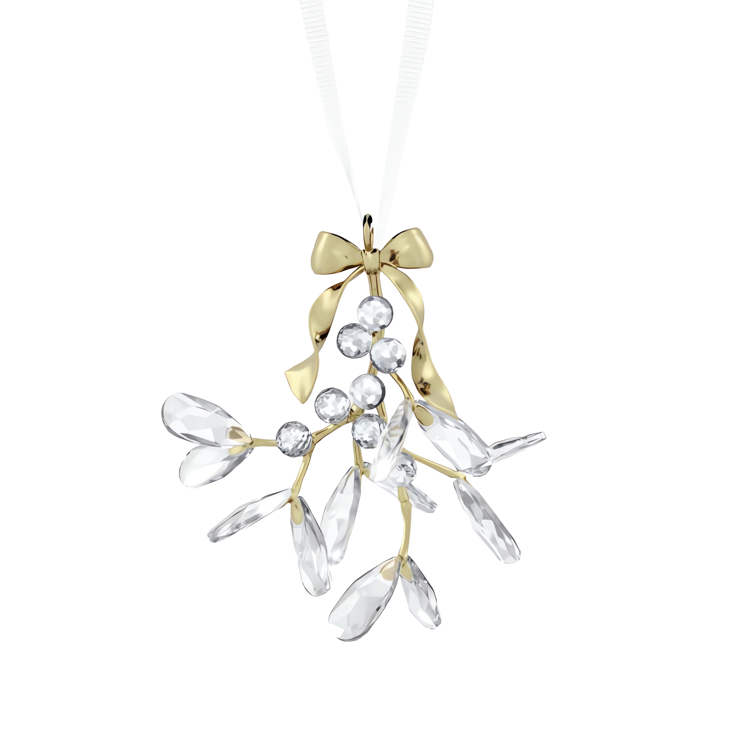 Swarovski Dekohänger »Kristallfigur Sammelfigur Misteln Ornament«, (1 St.), Swarovski® Kristall