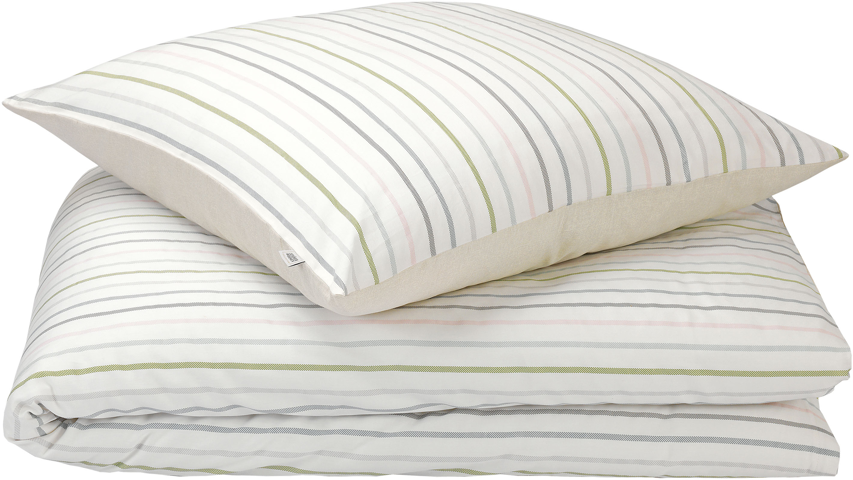 Thumbnail - SCHÖNER WOHNEN-Kollektion Bettwäsche "Happy" 3 Stk. Satin Qualität