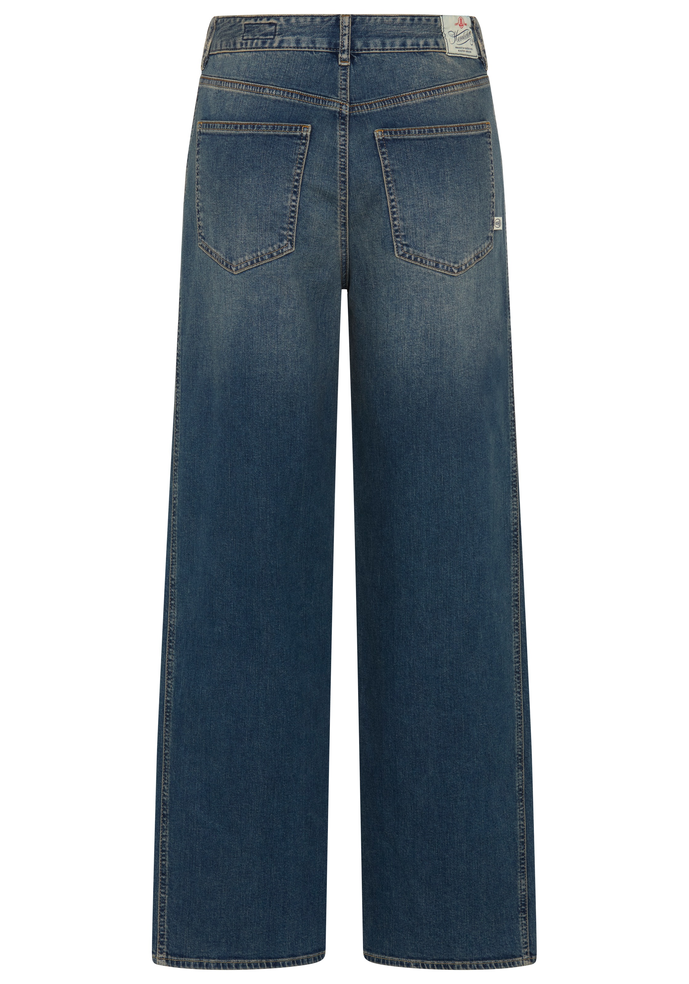 Herrlicher Loose-fit-Jeans »Marlow Organic Denim Stretch« mit Seiteneinsatz, 5-Pocket-Design