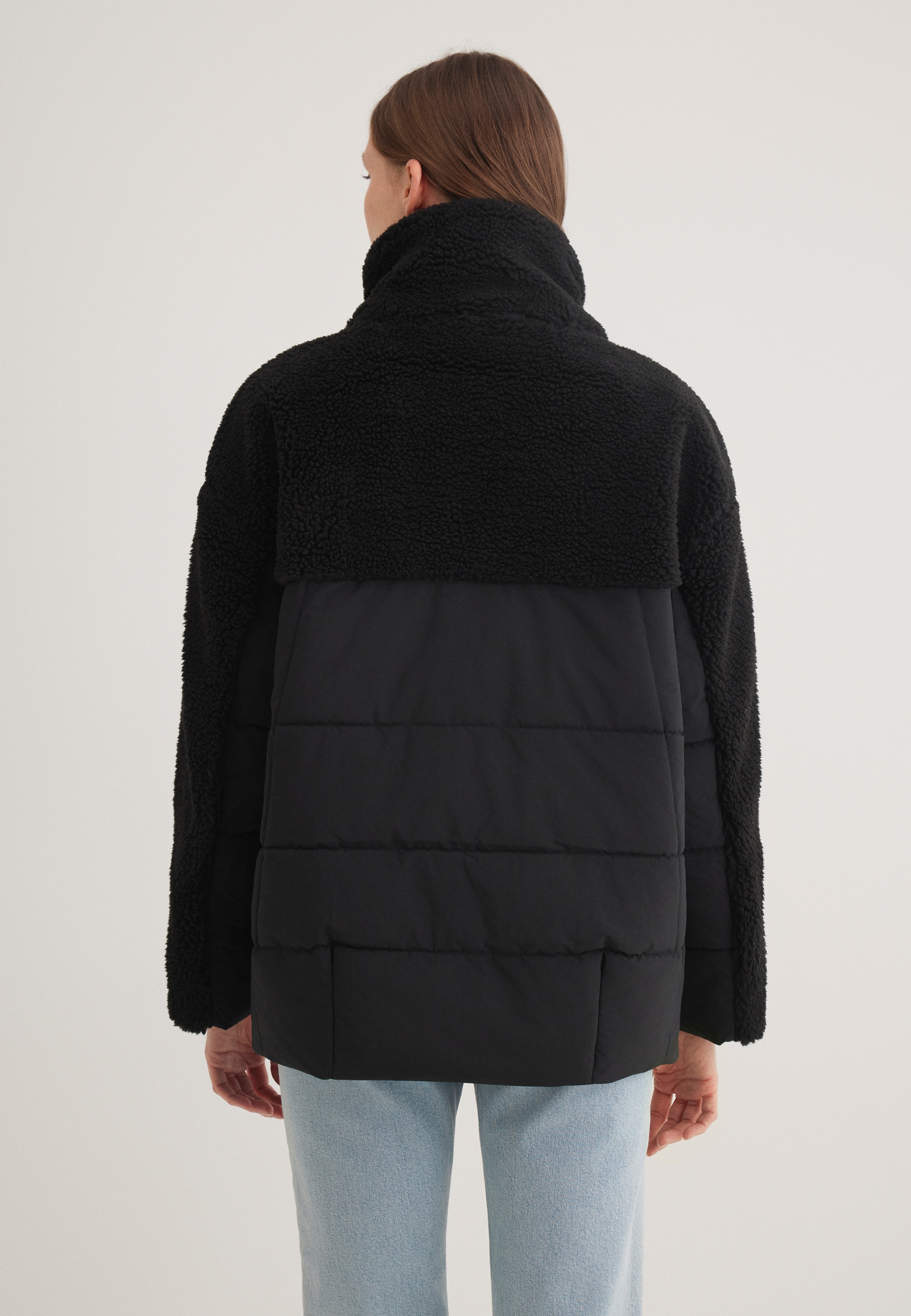 Mavi Blouson »SHERPA PUFFER«, Jacke Sherpa