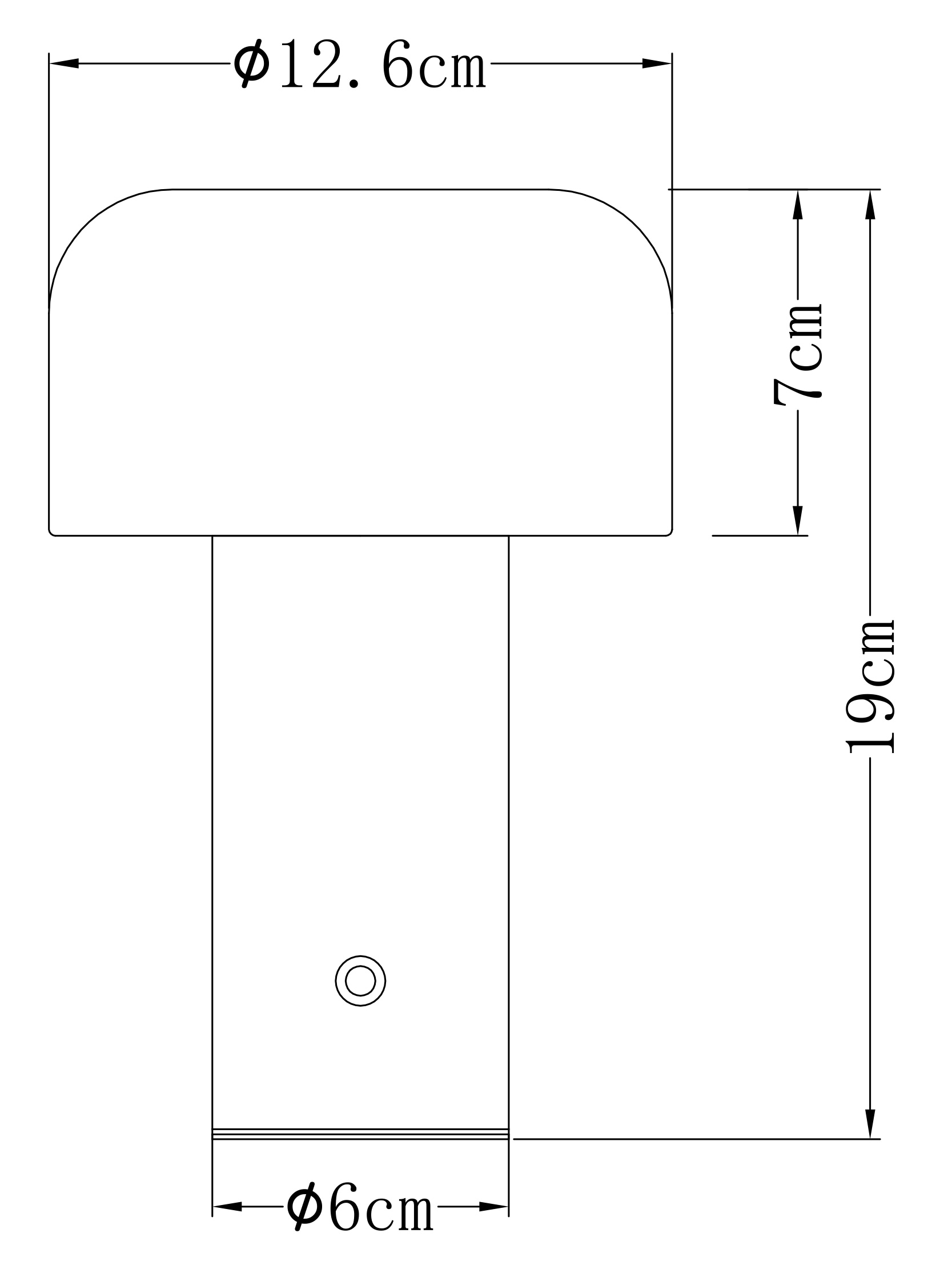 OTTO home LED Tischleuchte »Ronno« LED-Modul 1 Stk. warmweiß - kaltweiß LED, dimmbar, Farbwechsel, kabellos, USB-C, Akku