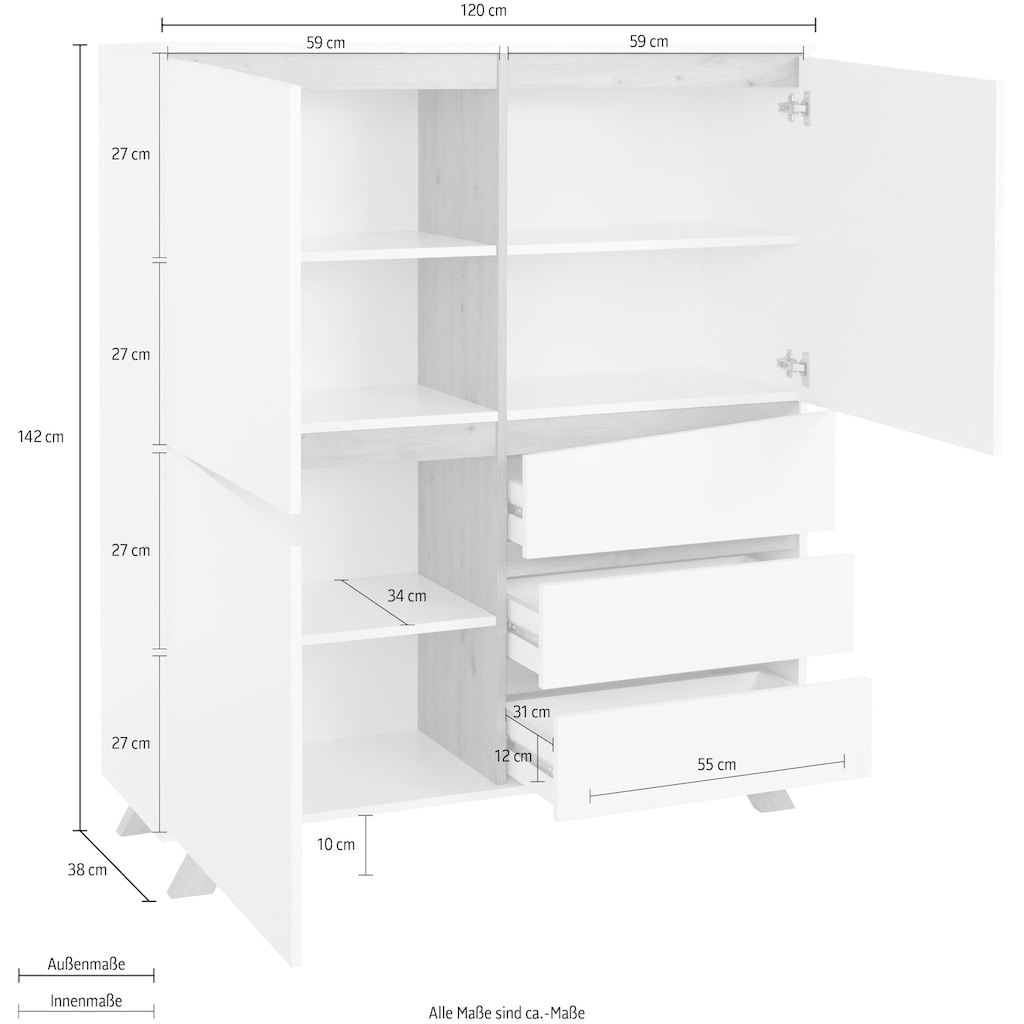 Homexperts Highboard »Vicky«