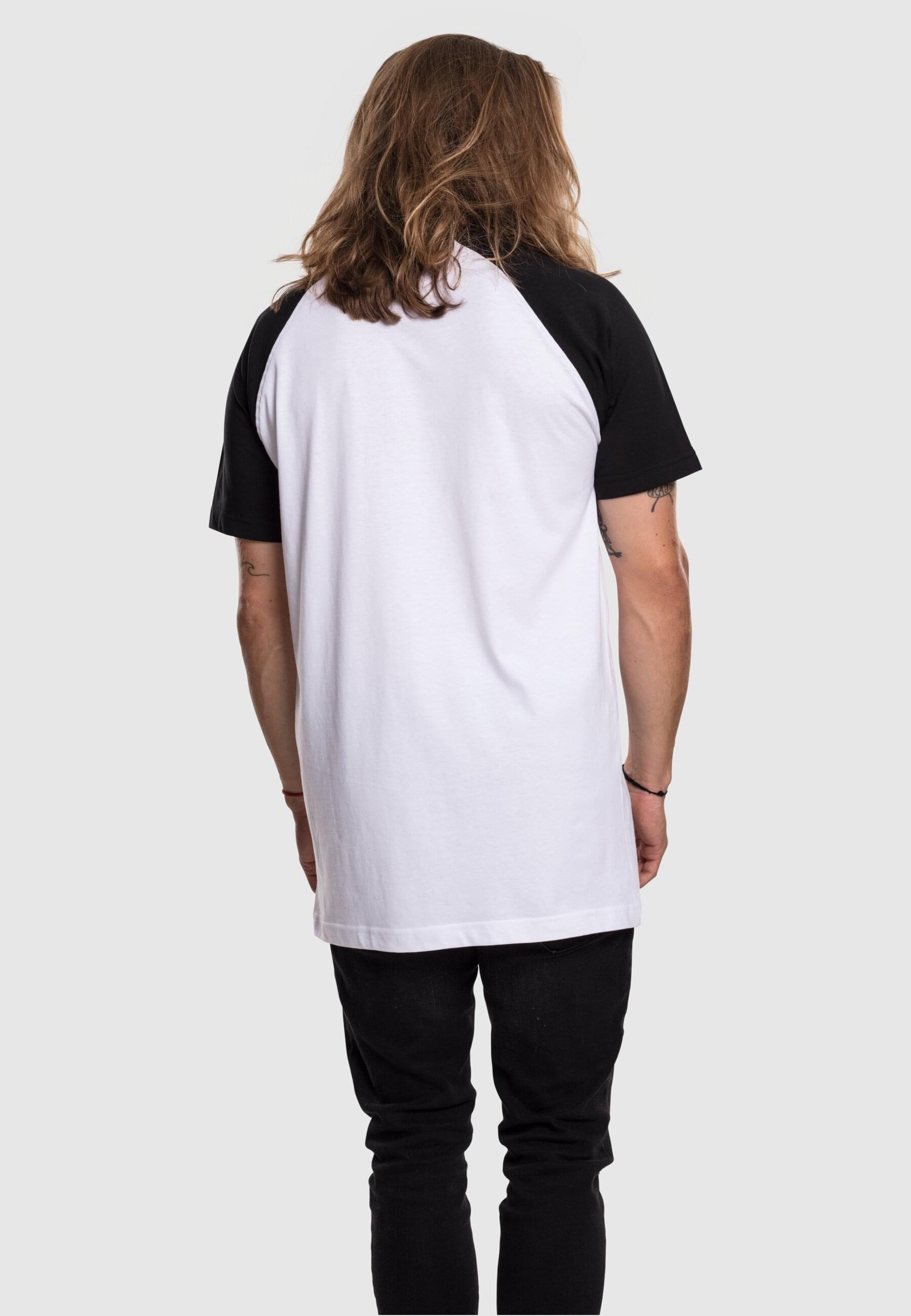 Merchcode T-Shirt »Merchcode Herren Ramones Circle Raglan Tee«, (1 tlg.)