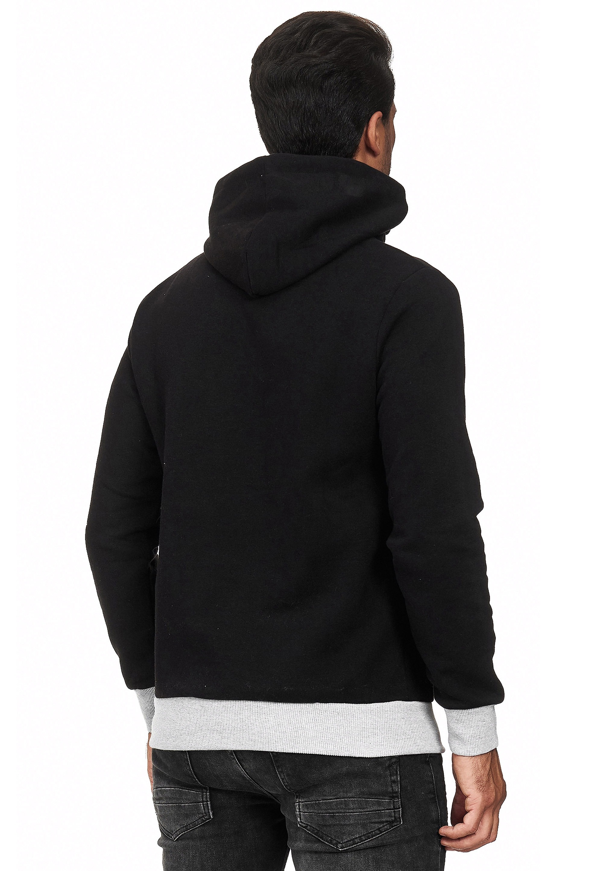 Rusty Neal Kapuzensweatshirt, mit modernem Schnitt