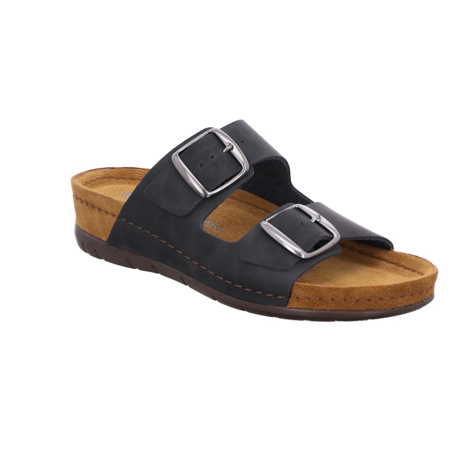 Rohde Pantolette "Rodigo-40" Hausschuh, Sandale, Komfortschuh mit Keilabsatz