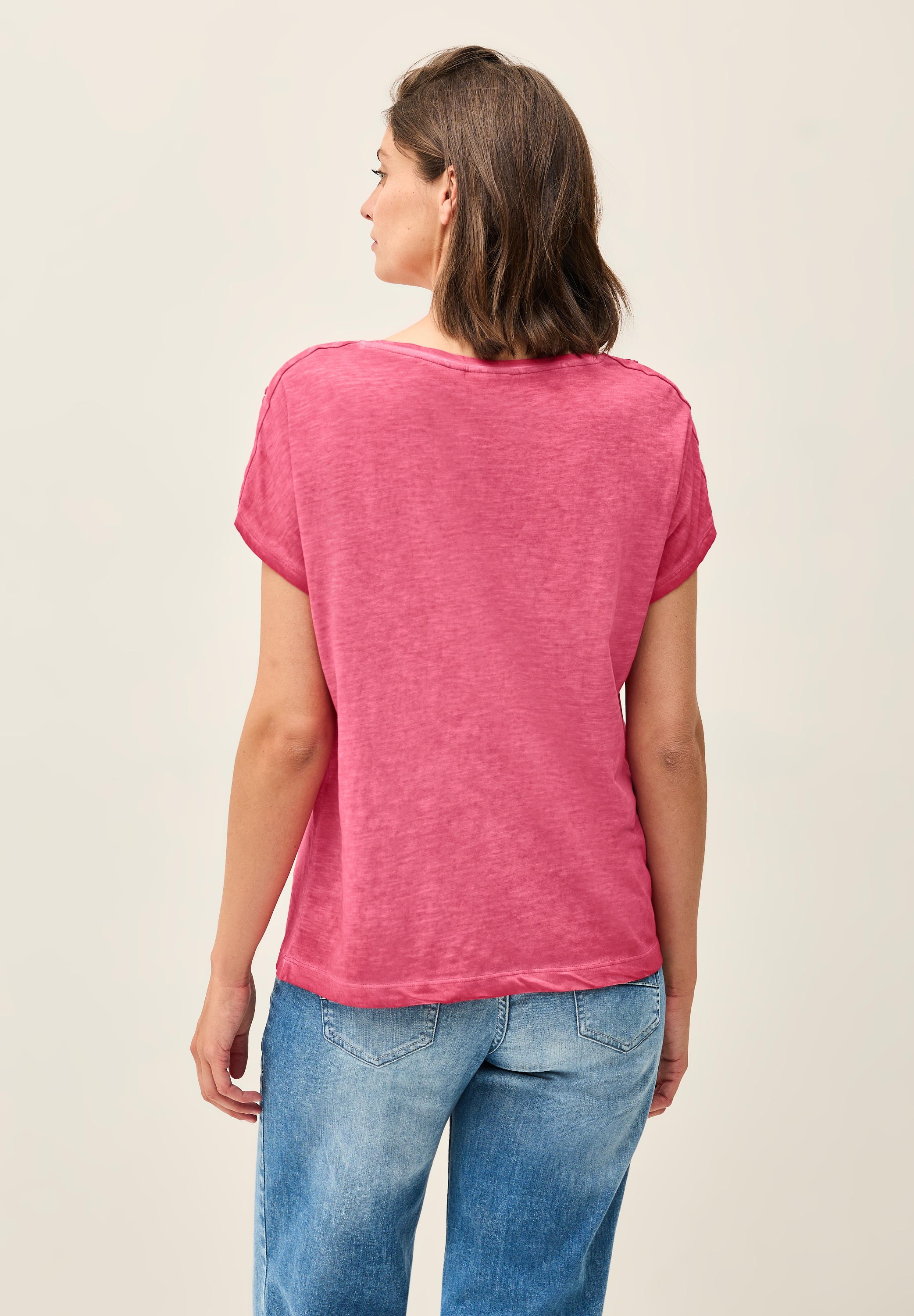 Cecil T-Shirt, aus reiner Baumwolle