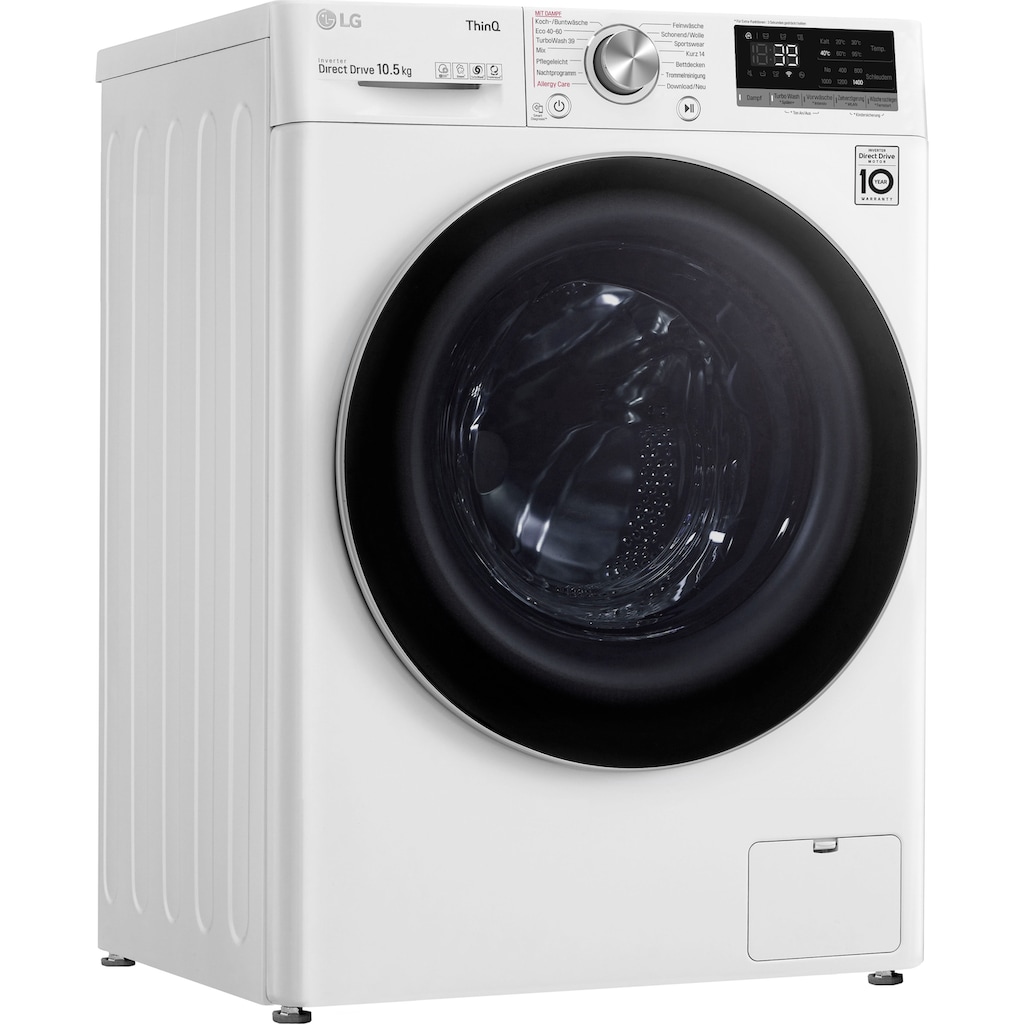 LG Waschmaschine »F4WV710P1«, Serie 7, F4WV710P1E, 10,5 kg, 1400 U/min