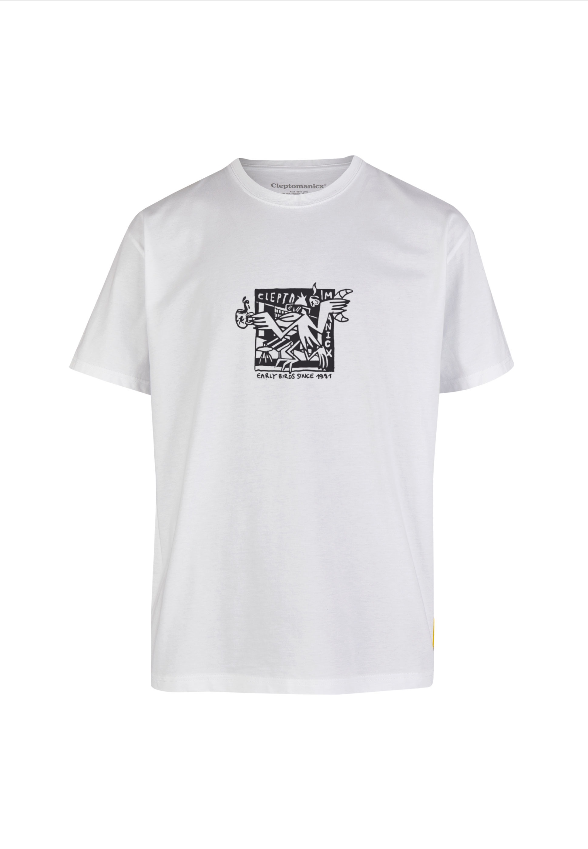 Cleptomanicx T-Shirt »Early Birds«, mit tollem Frontprint