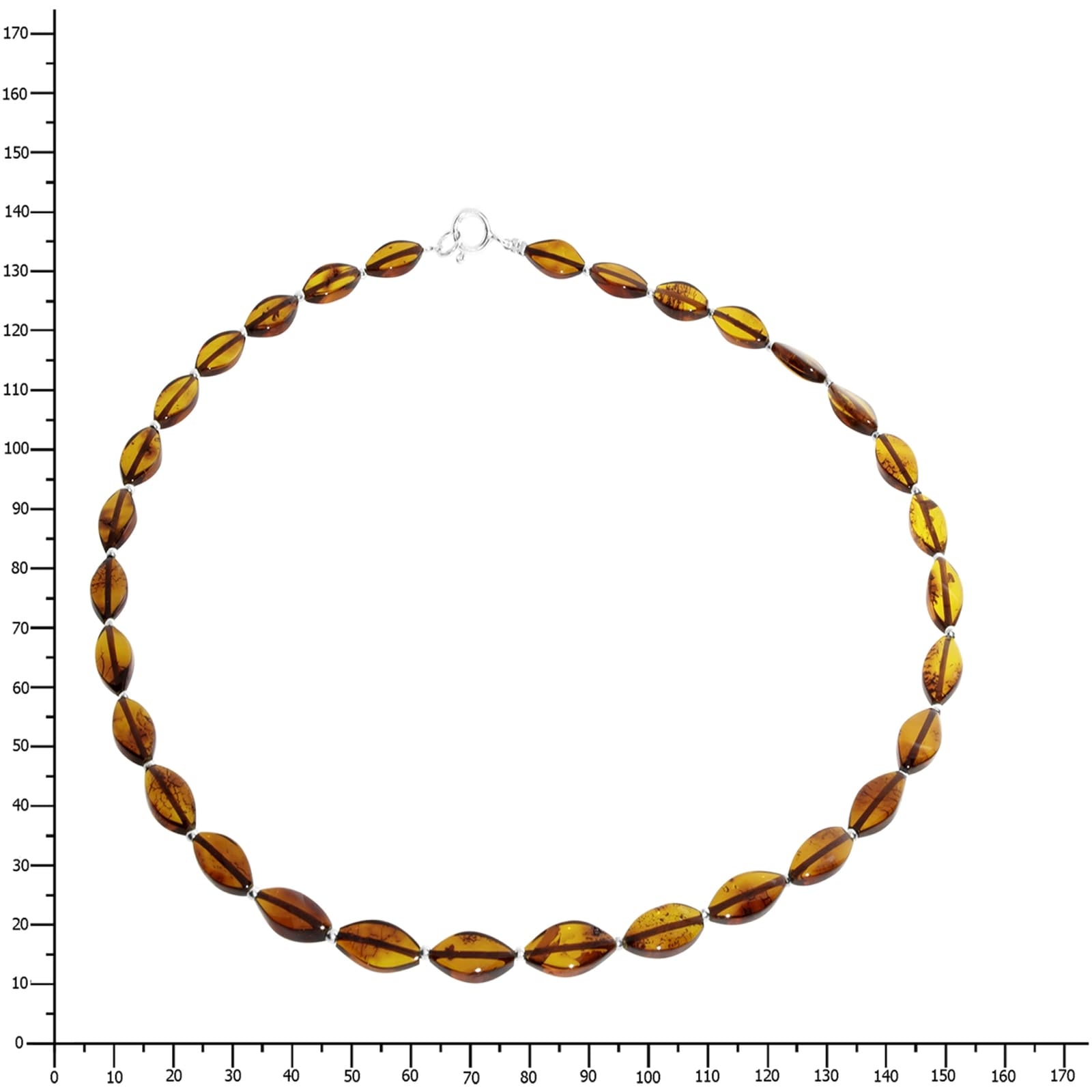 OSTSEE-SCHMUCK Gliederkette »Ostsee-Schmuck Kette Tasja Kette Tasja«, (1 tlg.)