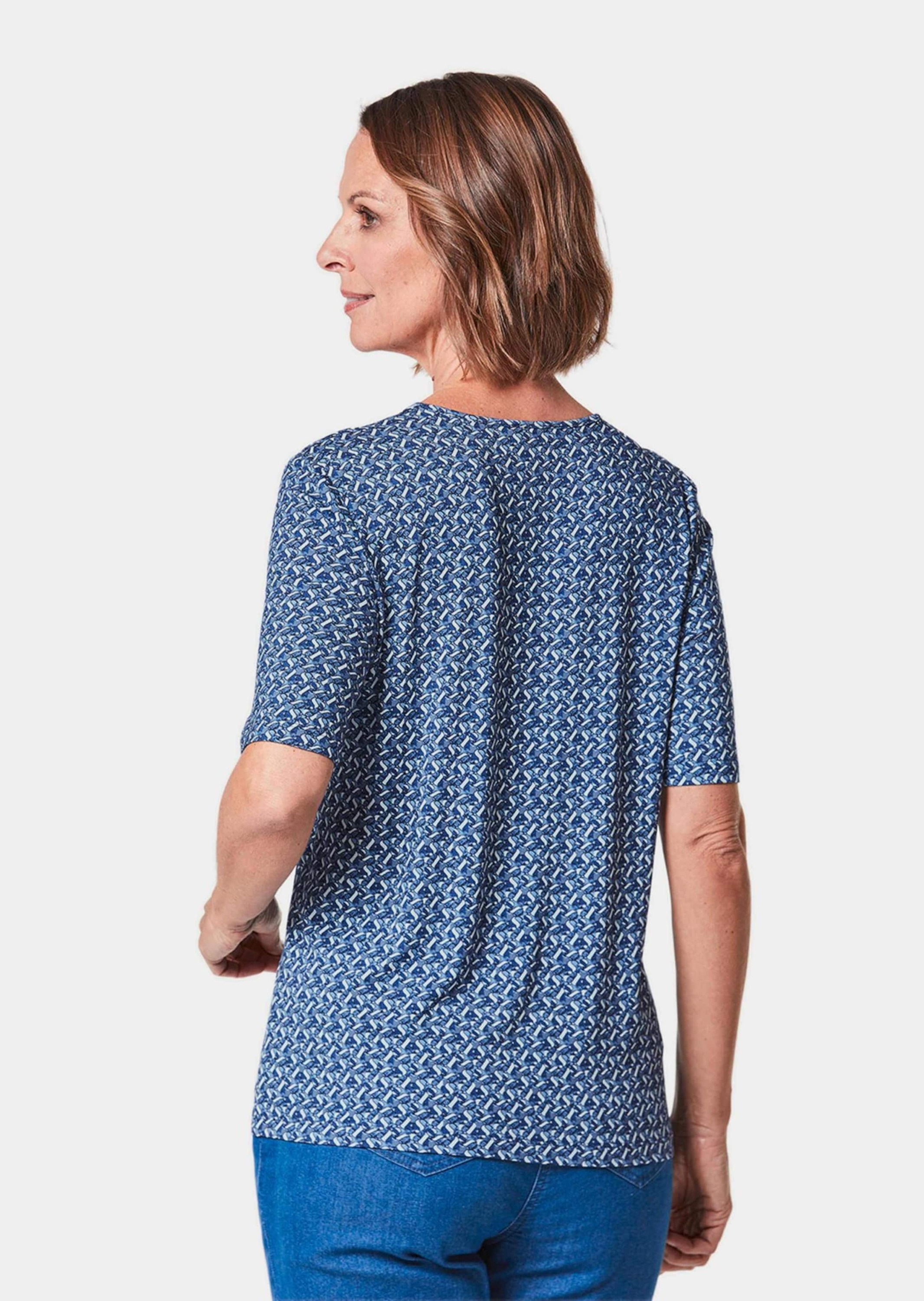 GOLDNER 2-in-1-Shirt »Shirt (Doppelpack) Hochwertig bedruckte T-Shirts im Doppelpack«
