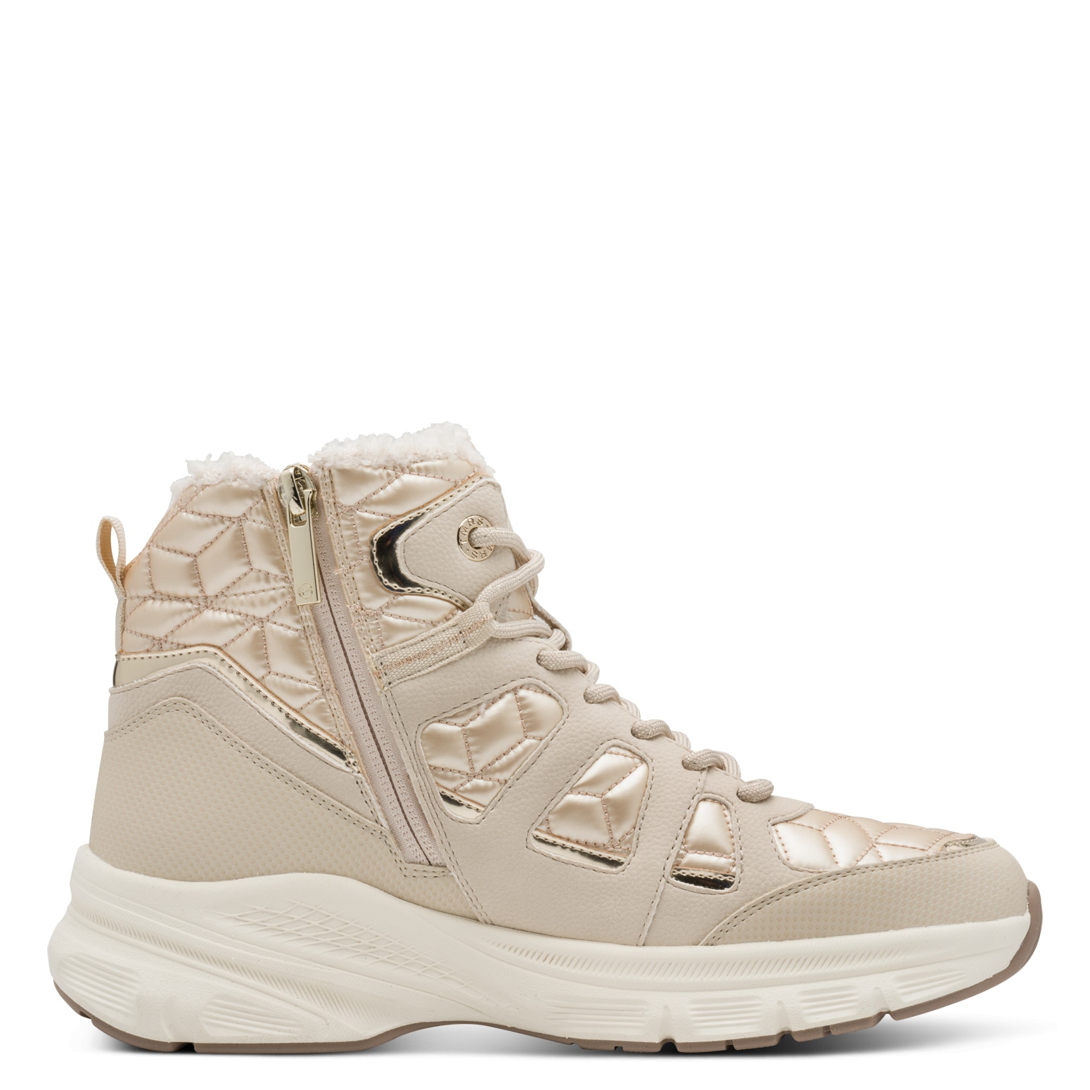 Tamaris Winterboots  , Keilabsatz, Schnürboots mit abgesteppten Wattierungen