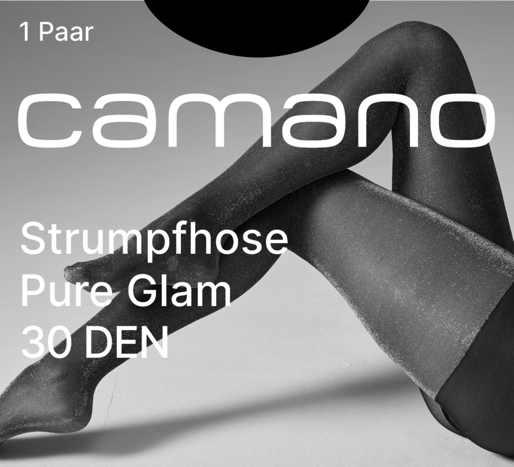 Camano Feinstrumpfhose »fine fashion«, mit nahtloser Verarbeitung