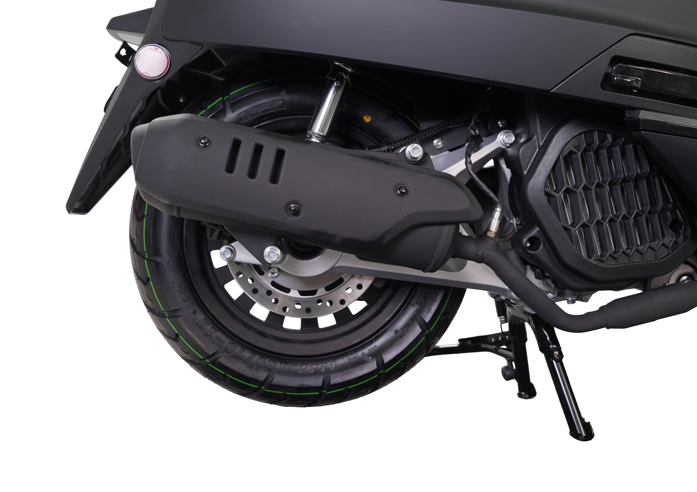 Zündapp Motorroller »Z125-01 125 ccm schwarz« 125 cm³ 95 km/h Euro 5+ 9,4