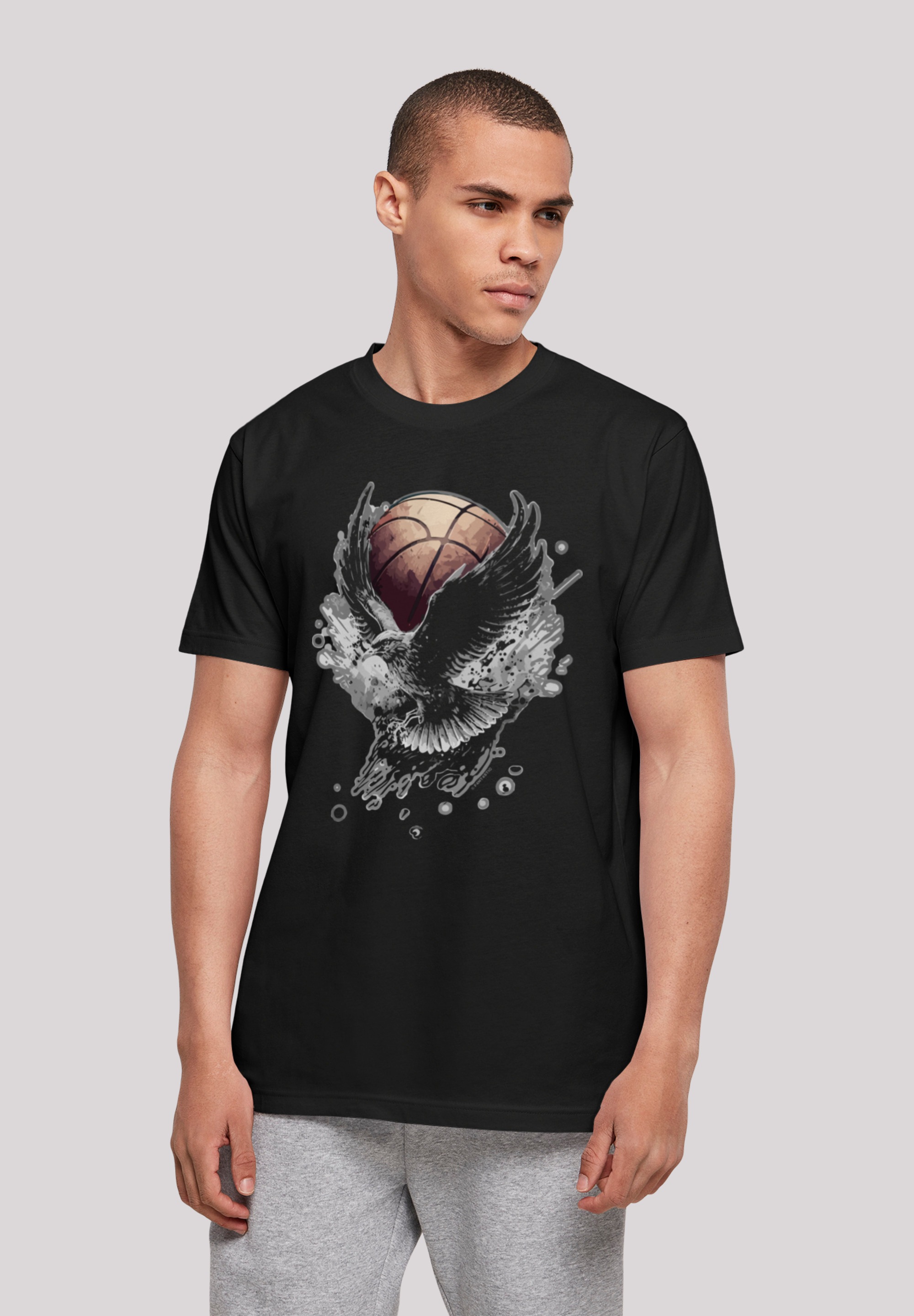 F4NT4STIC T-Shirt "Basketball Adler", Print günstig online kaufen