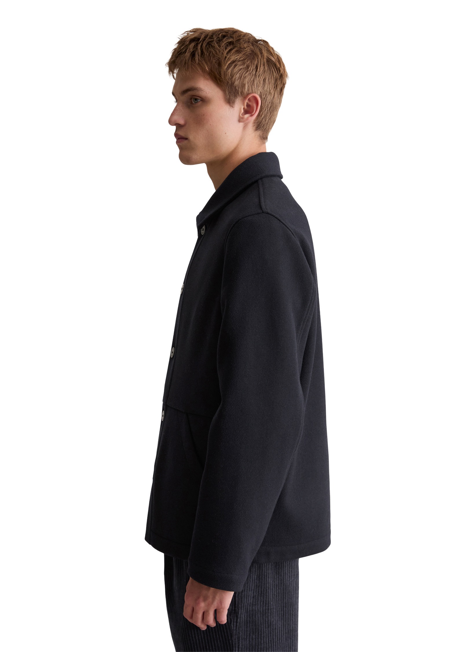 Marc O'Polo DENIM Outdoorjacke »in robuster Twill-Qualität«, ohne Kapuze