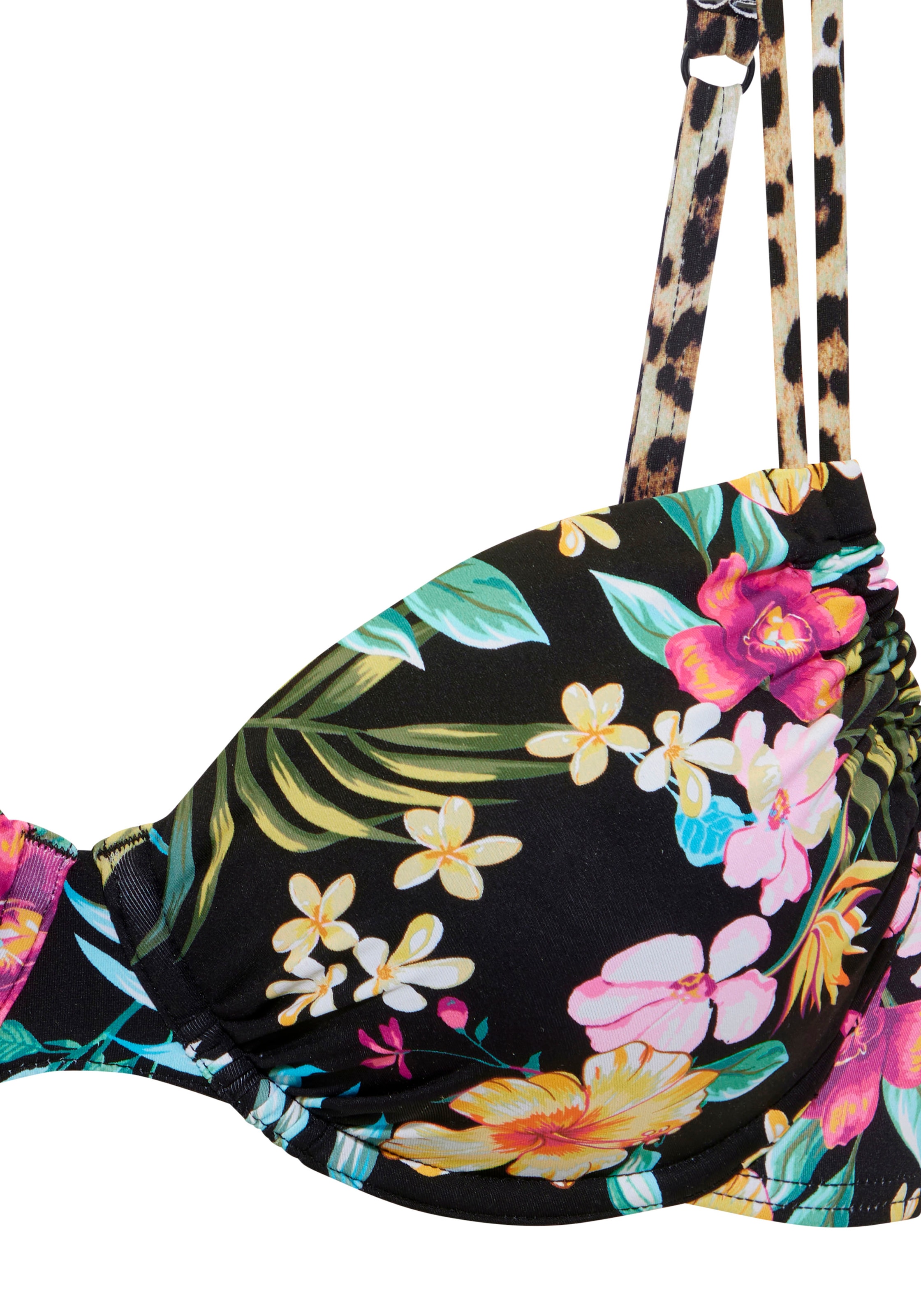 Buffalo Bügel-Bikini-Top »Simba«, im angesagten Print