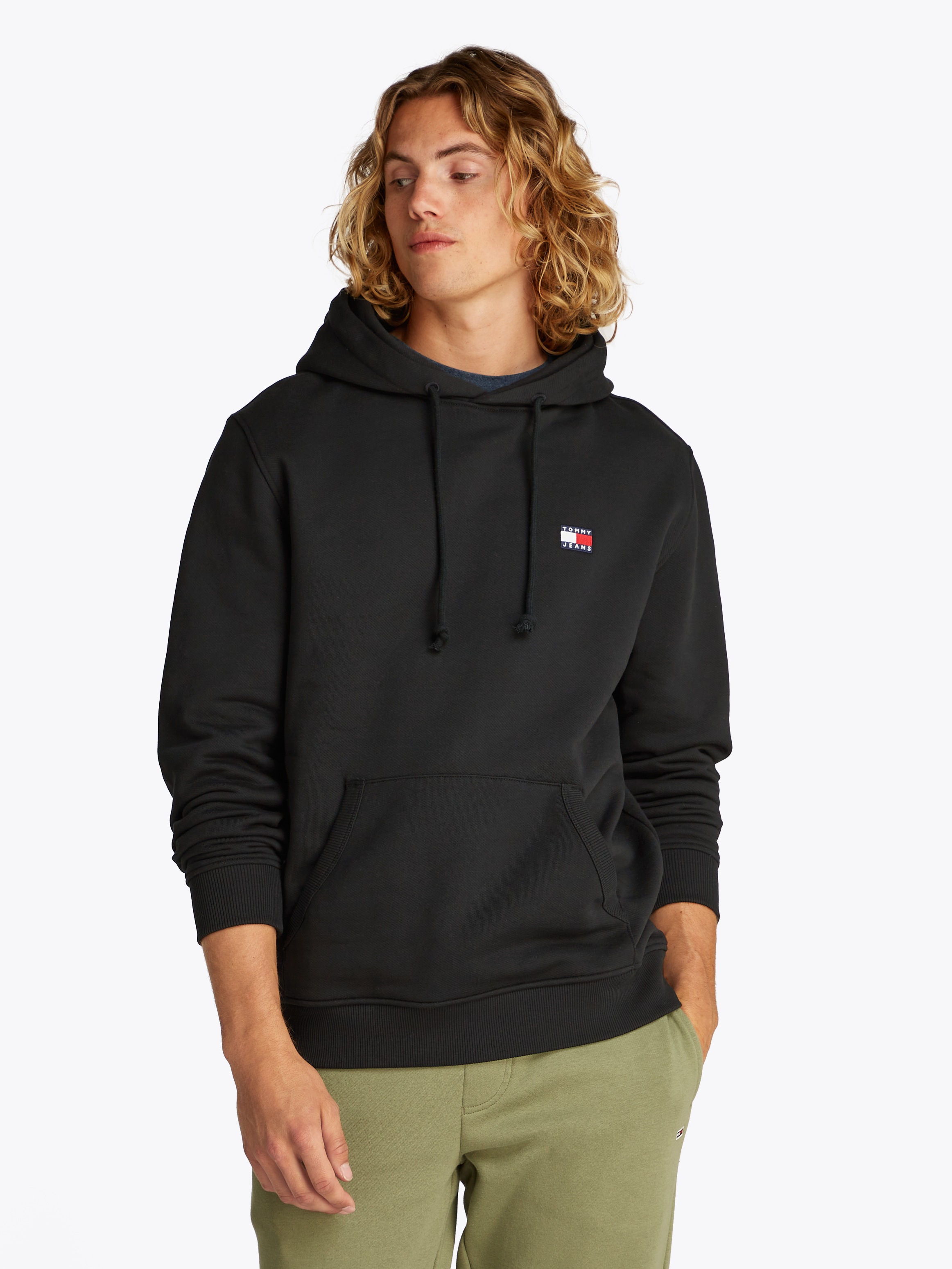 Tommy Jeans "TJM REG BADGE HOODIE EXT", Mit Rundhalsausschnitt günstig online kaufen