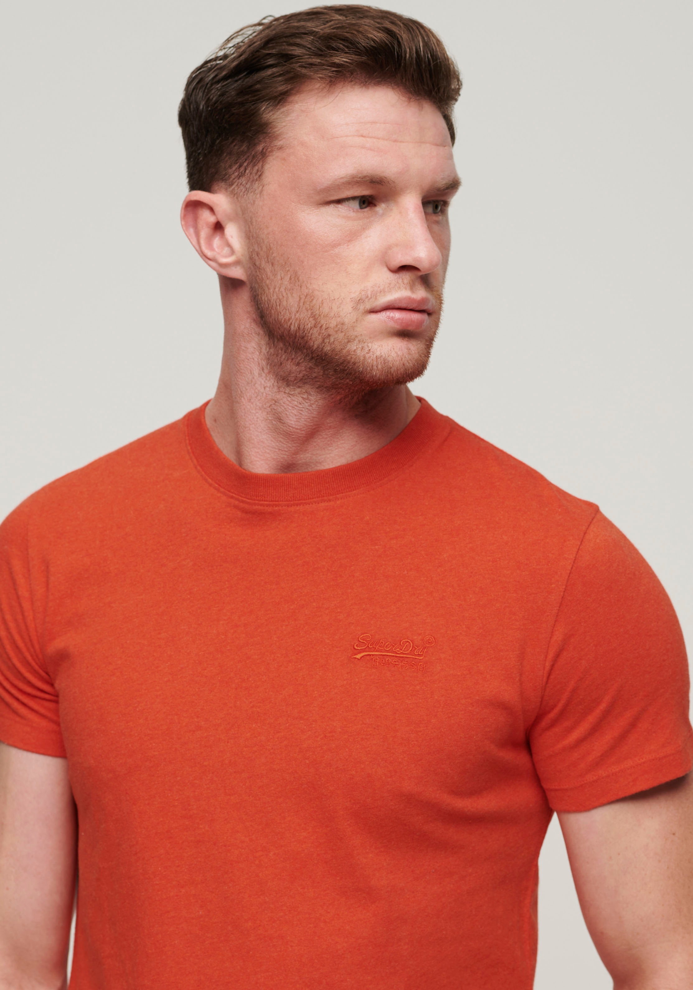 Superdry Rundhalsshirt »ESSENTIAL LOGO EMB TEE«
