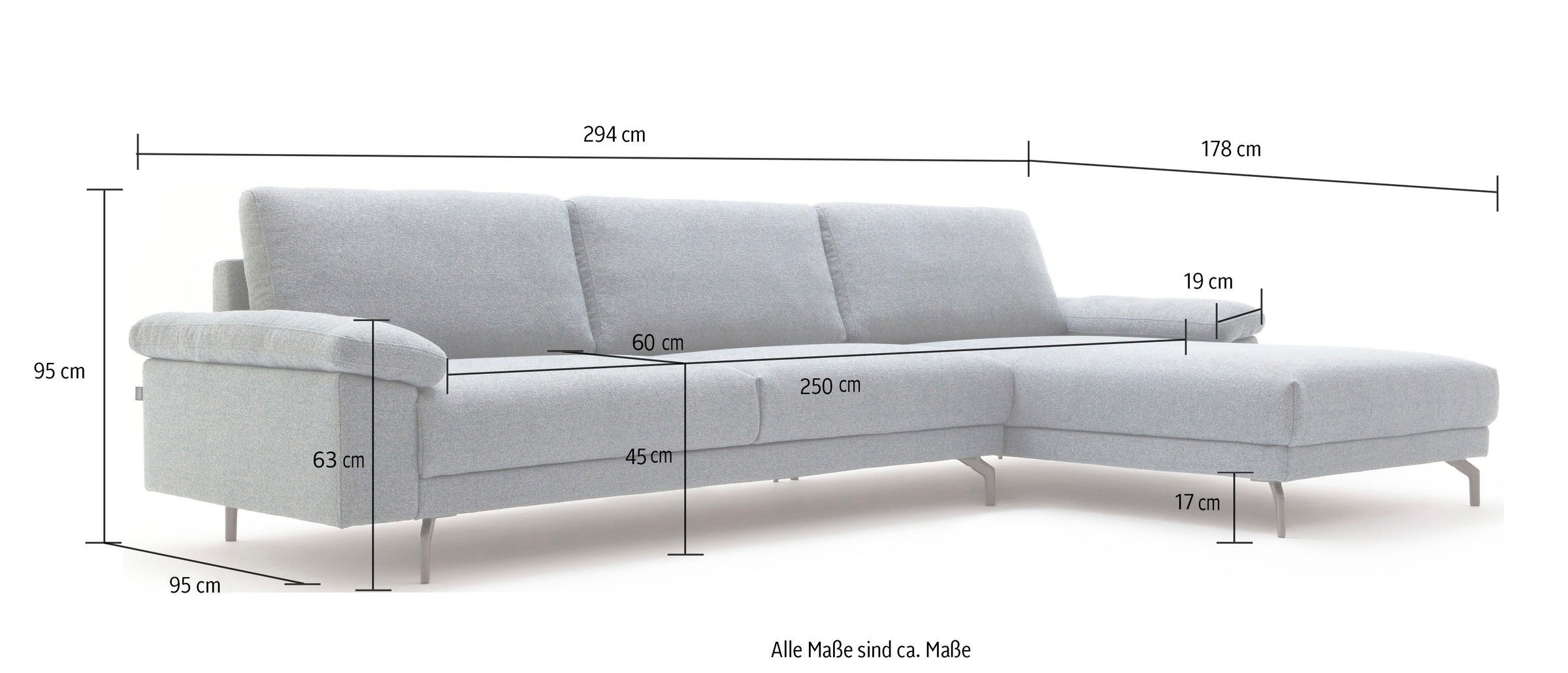 Creation BY ROLF BENZ Ecksofa »hs.450«