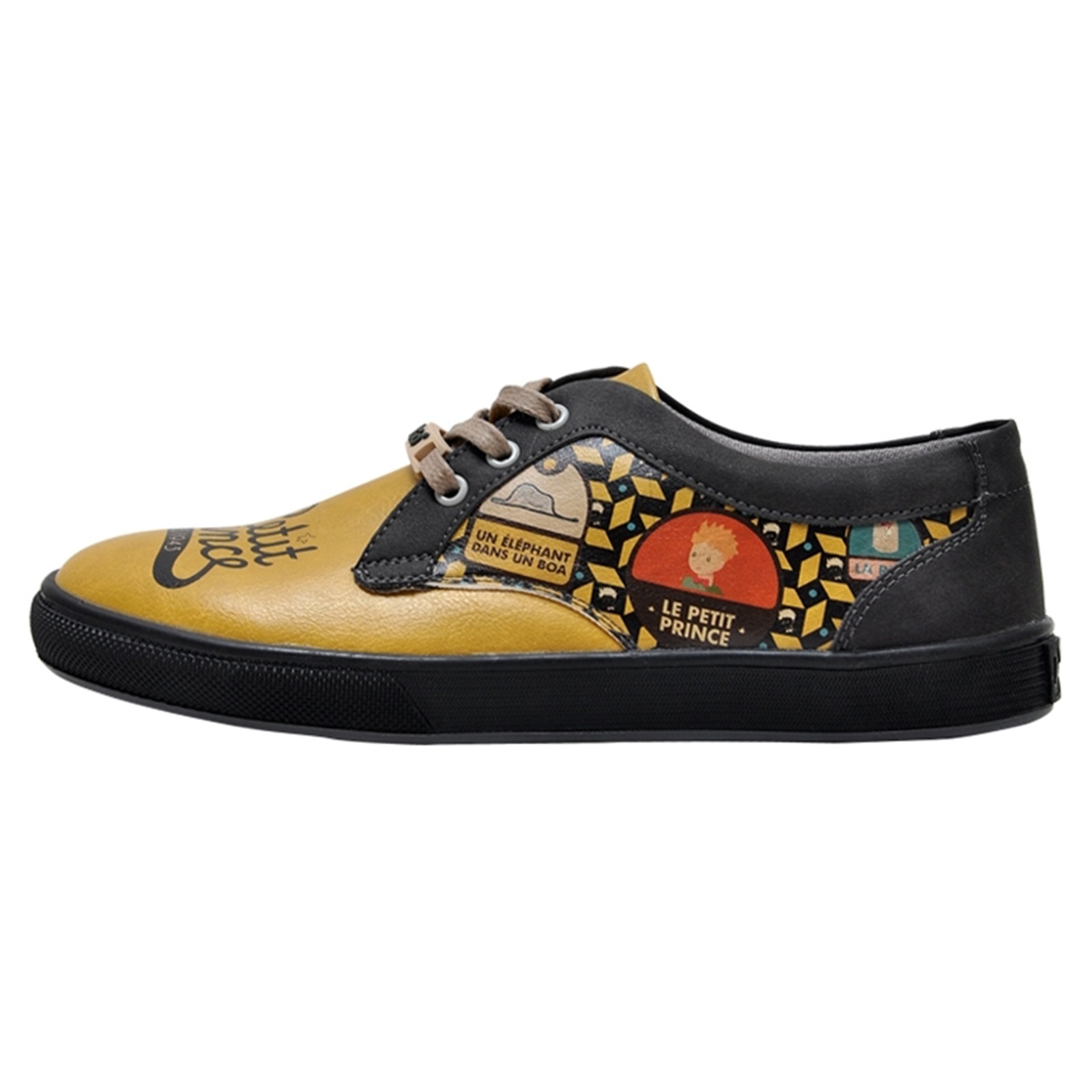 DOGO Sneaker »The Yellow Side of Me Le Petit Prince«, Vegan