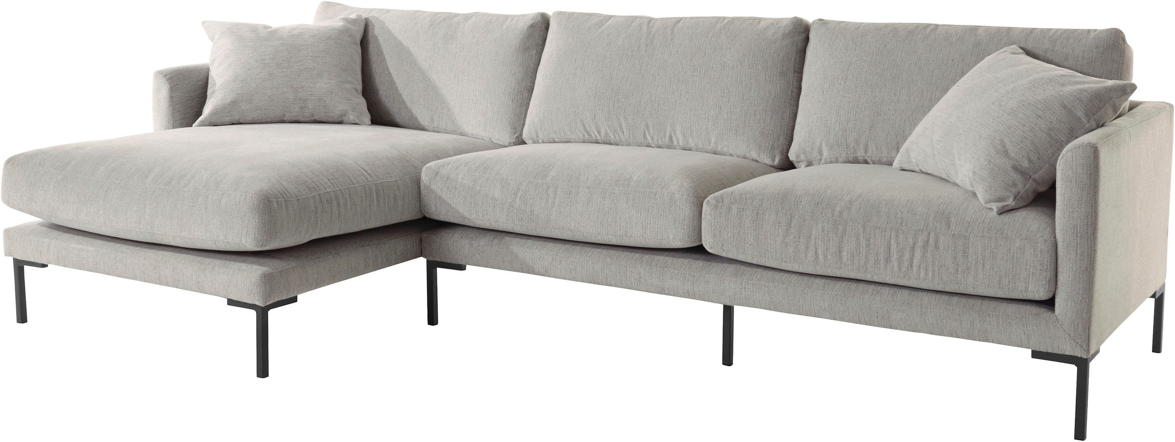 andas Ecksofa »Swante«, extra weich und kuschelig, Füllung mit Federn