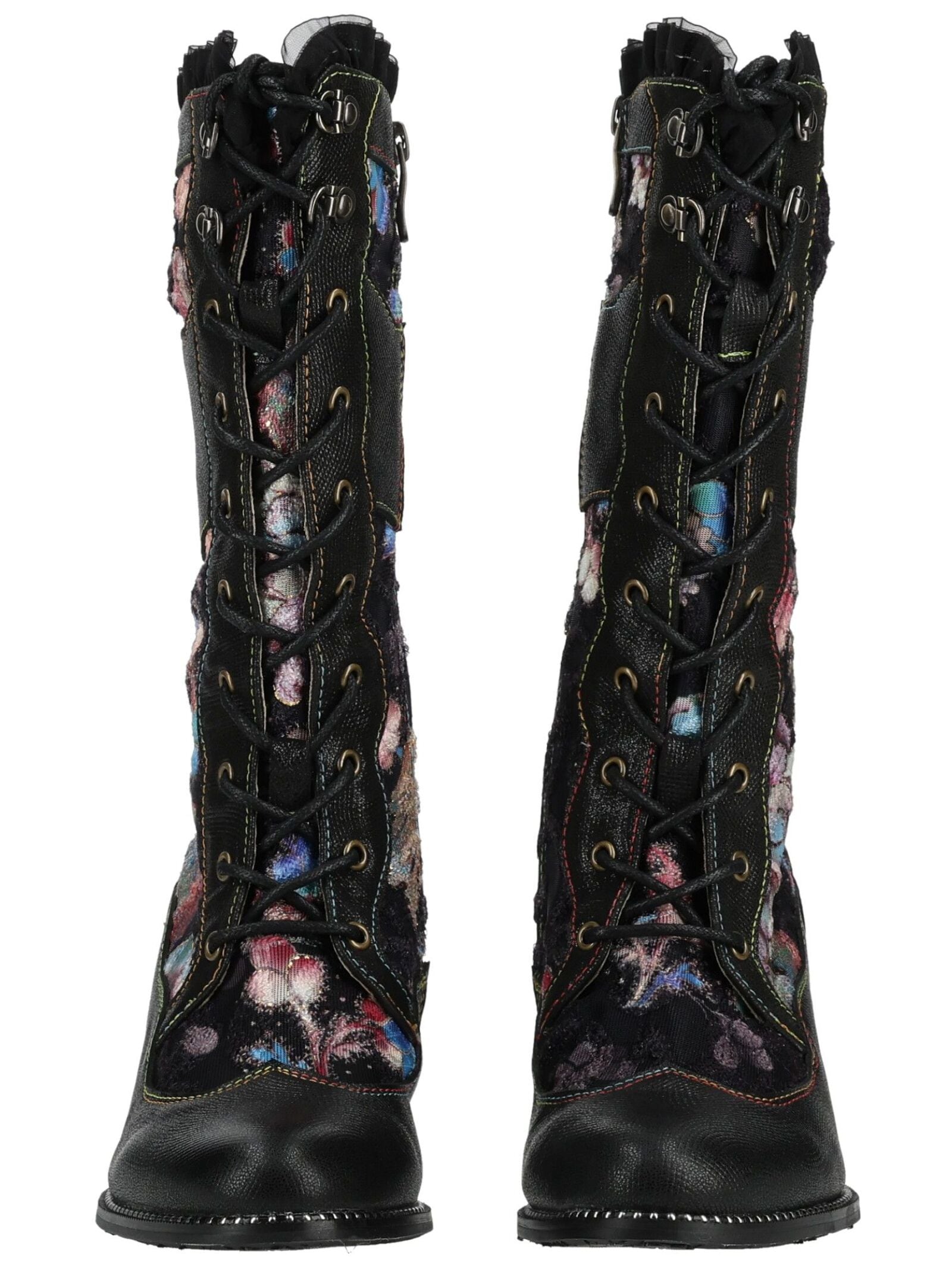 LAURA VITA Schnürstiefel »LAURA VITA Stiefel Leder/Textil«