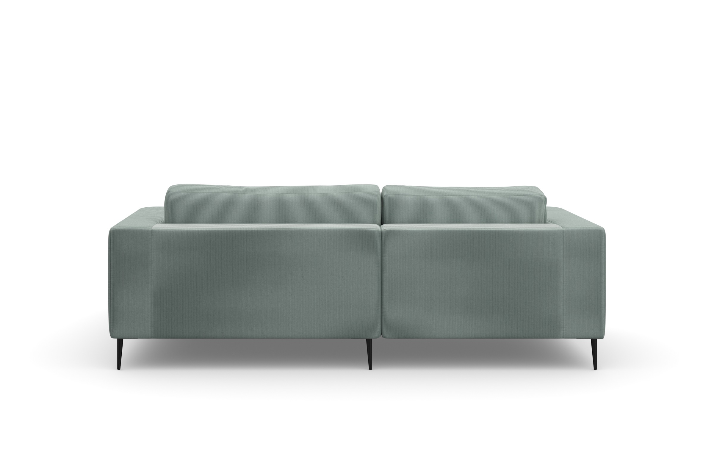 DOMO collection Ecksofa »Modica kompakt und elegant, Breite 244, L-Form«, moderne Optik mit extrabreiter Recamiere, auch in Cord