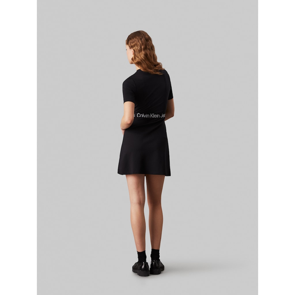 Calvin Klein Jeans Skaterkleid »TAPE MILANO SHORT SLEEVE DRESS«