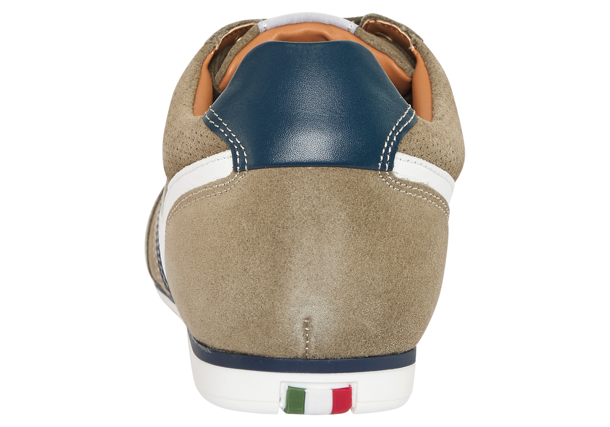 Pantofola d´Oro Sneaker »VASTO LOW«  Obermaterial aus Leder, Gummilaufsohle, mit Schnürung