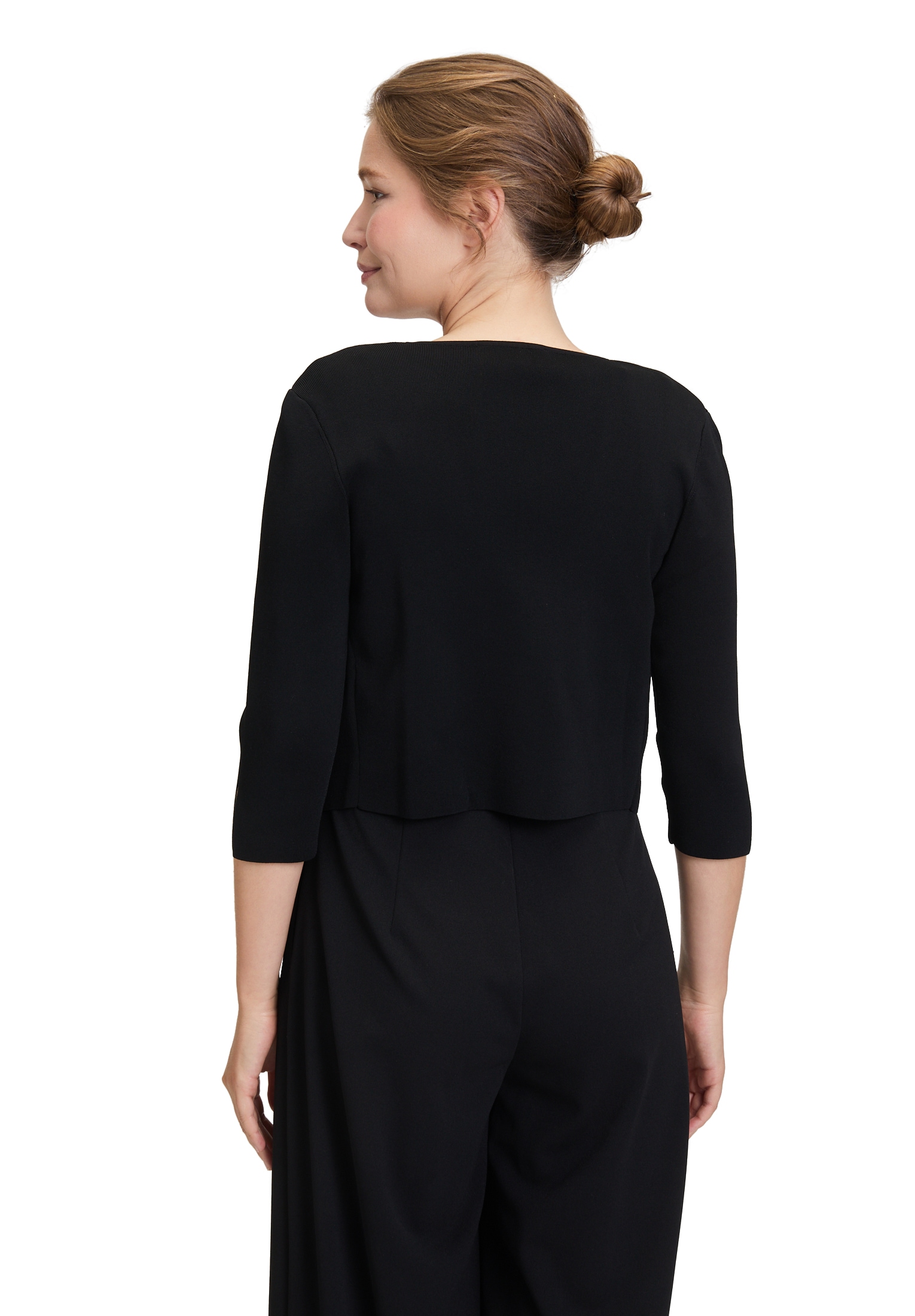 Vera Mont Strickjacke »Vera Mont Strickbolero langarm«, Ärmelschlitz