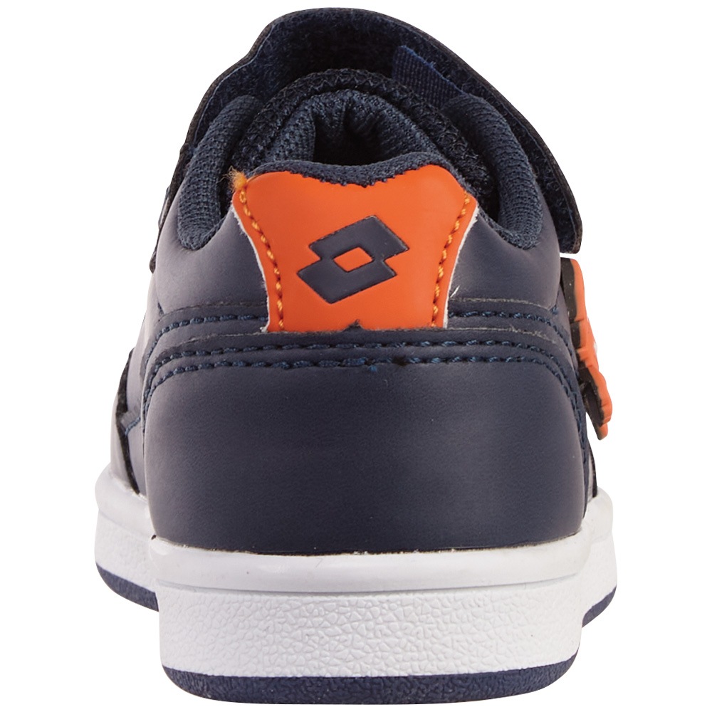 Lotto Kids Sneaker Navy Orange Size 21 6