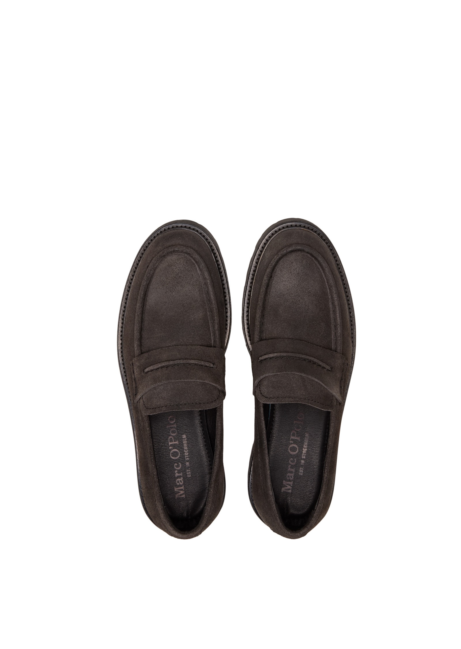 Marc O'Polo Loafer »aus gewachstem Veloursleder«